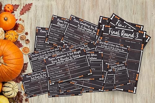 Miniatura 2 de Juego de pelea amigable para Halloween, juego de peleas familiares, noche de juegos familiares, preguntas de trivia, juego de preguntas de