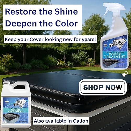 Miniatura 8 de Black Diamond Stoneworks Tratamiento protector y limpiador de cubierta de spa y bañera de hidromasaje definitivo, acondicionador para cubierta de