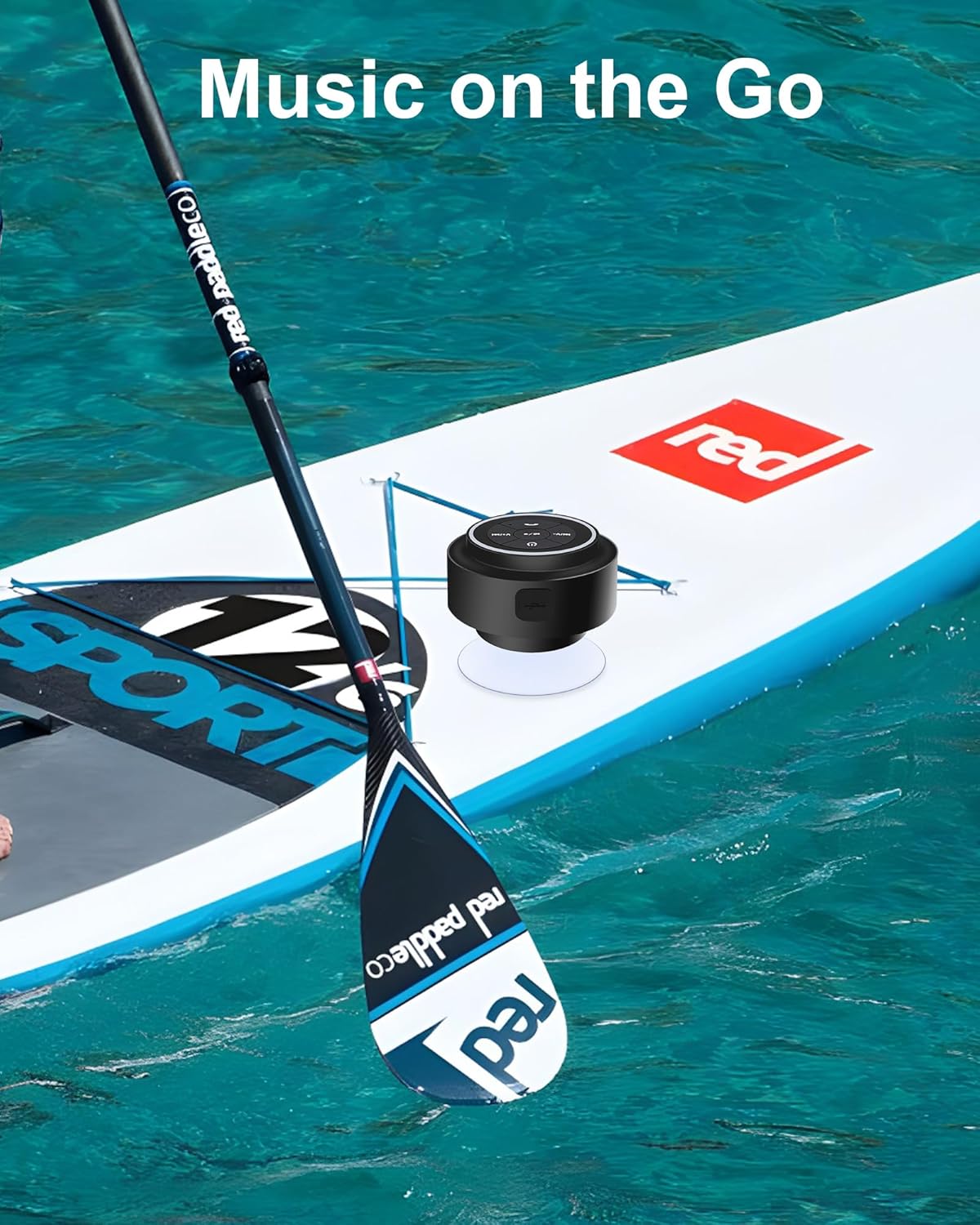 Bluetooth Shower Speaker, Portable Bluetooth Speakers, IP67 Waterproof Speaker with Suction Cup, Floating, Crystal Sound, Ideal for Outdoor Beach Pool, Great Gifts - Image 6