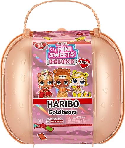 Miniatura 7 de LOL Surprise Loves Mini Sweets Deluxe X Haribo - Goldbears - Includes 3 Candy Themed Dolls, Fun Accessories, and a Water Surprise - Collectible