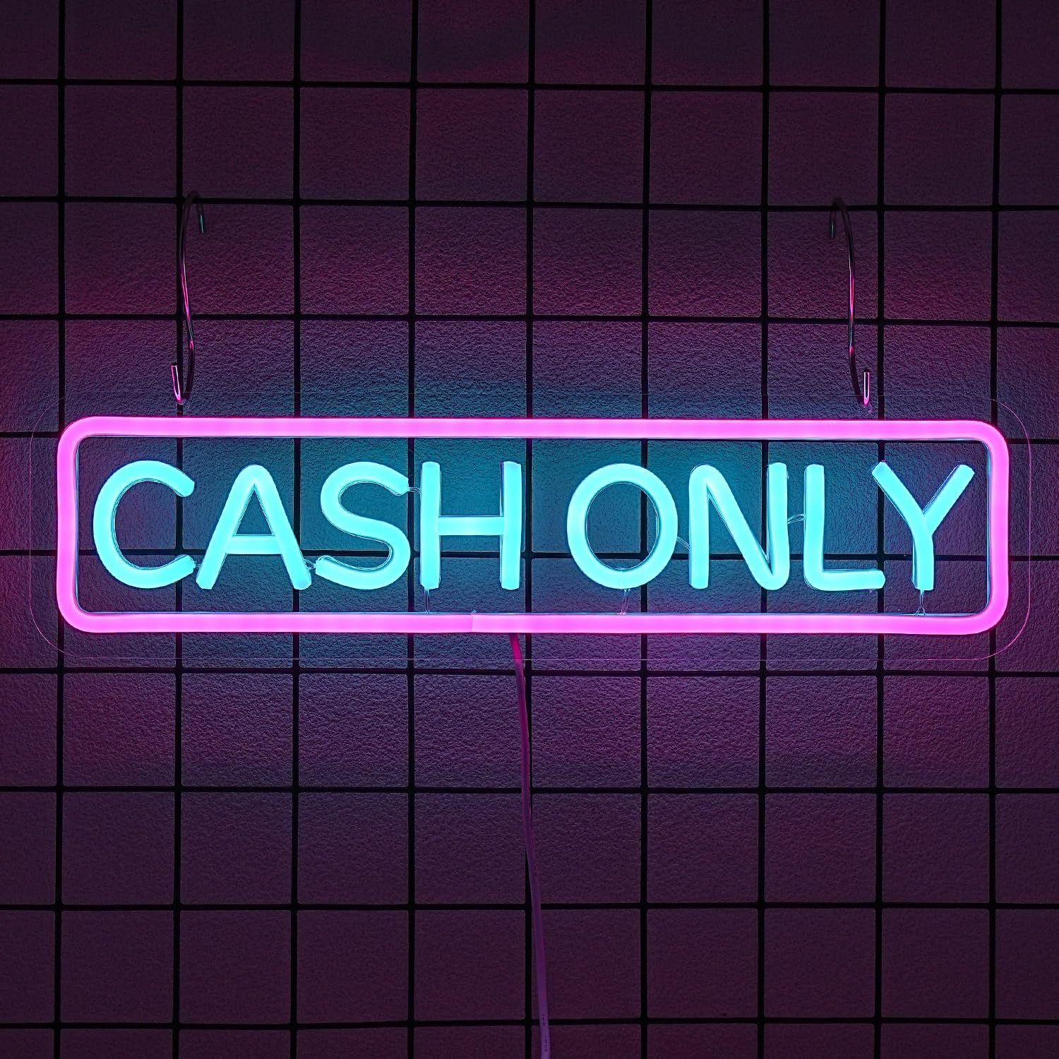 Cash Only Neon Sign For Business Letter Neon Light Signs For Wall Decor LED Neon Lights USB Power For Hotel Pub Cafe Recreation Room - Image 5