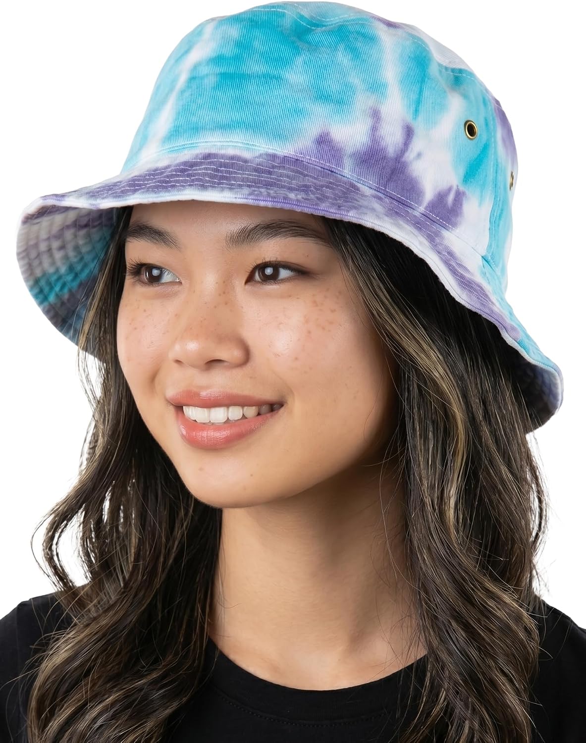 Funky Junque Bucket Hats for Women, Womens Bucket Hat Summer - Packable Sun Hat for Beach Festival Outdoor