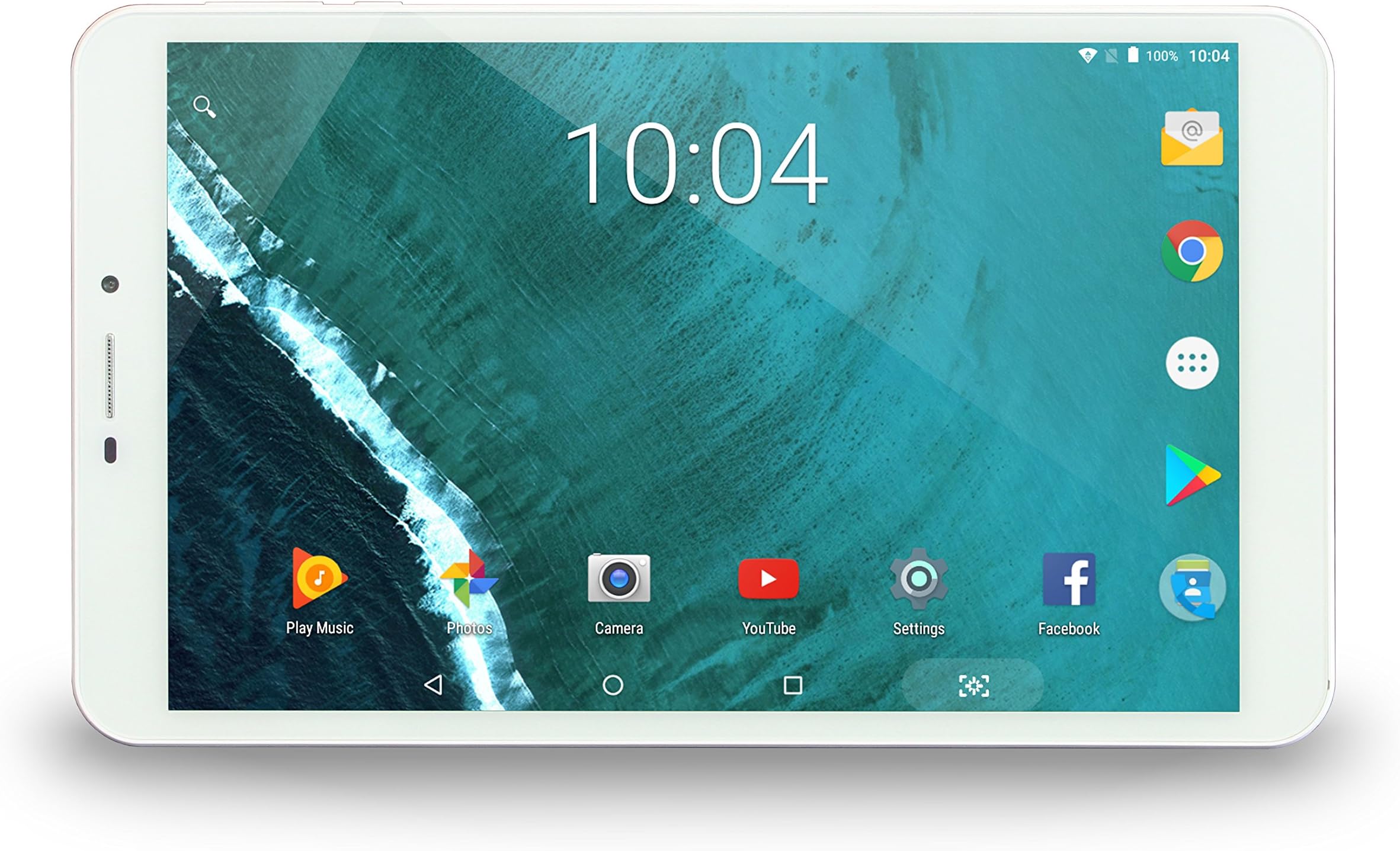 DJC Touchtab6 Lite 8" Android 7.0 Nougat Tablet PC 2nd Generation (IPS HD touchscreen, Quad Core 1.6GHz CPU Processor, 4G/WiFi, 2GB RAM, 16GB Storage, 2MP Dual Camera, Bluetooth, GPS, Metal Shell)