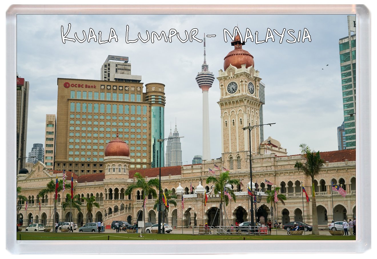 Baked Bean Store Kuala Lumpur - Malaysia - Jumbo Fridge Magnet Id265