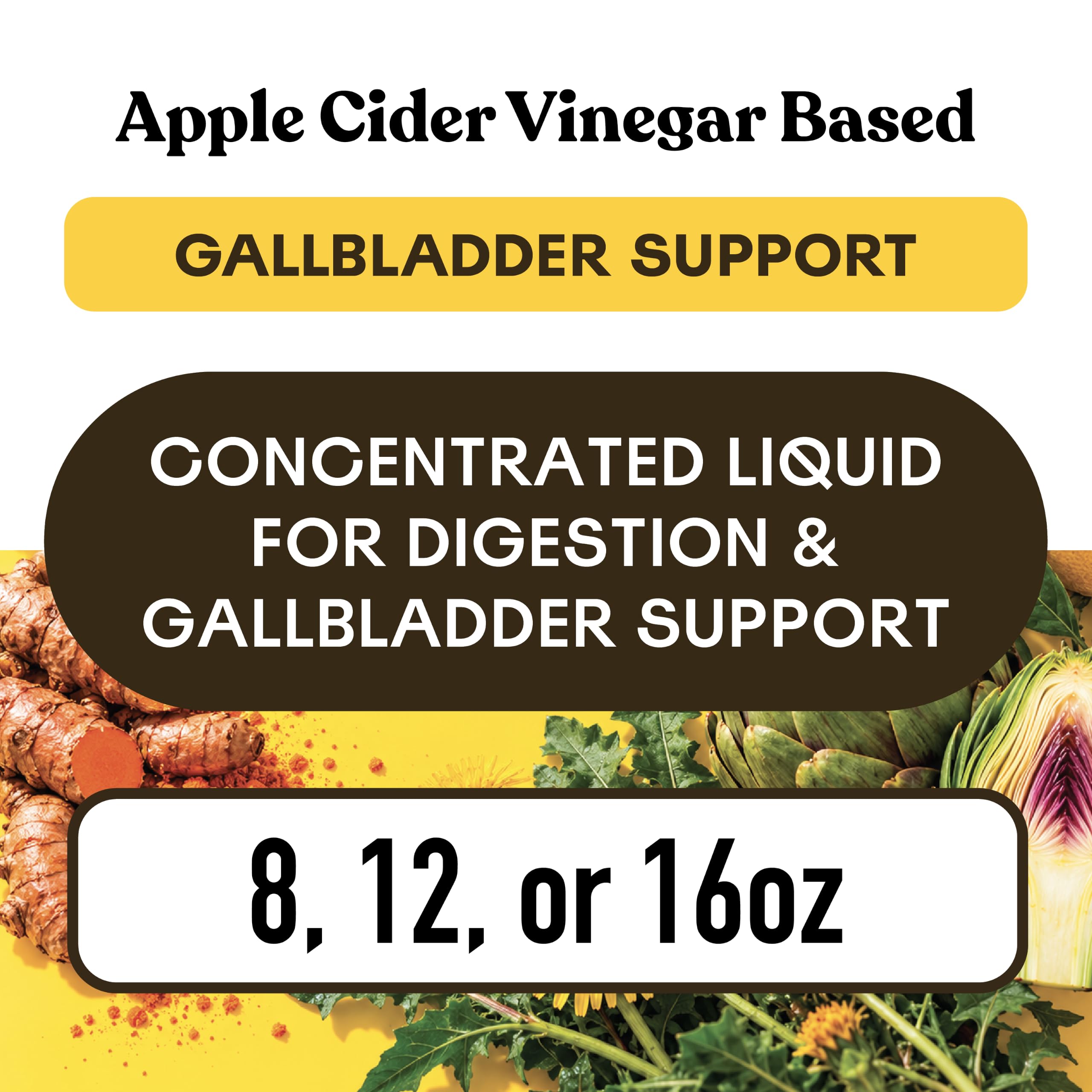 CNP | Gallbladder Support Liquid 16oz - ACV, Milk Thistle Liver Cleanse Aid — Amazon image 5