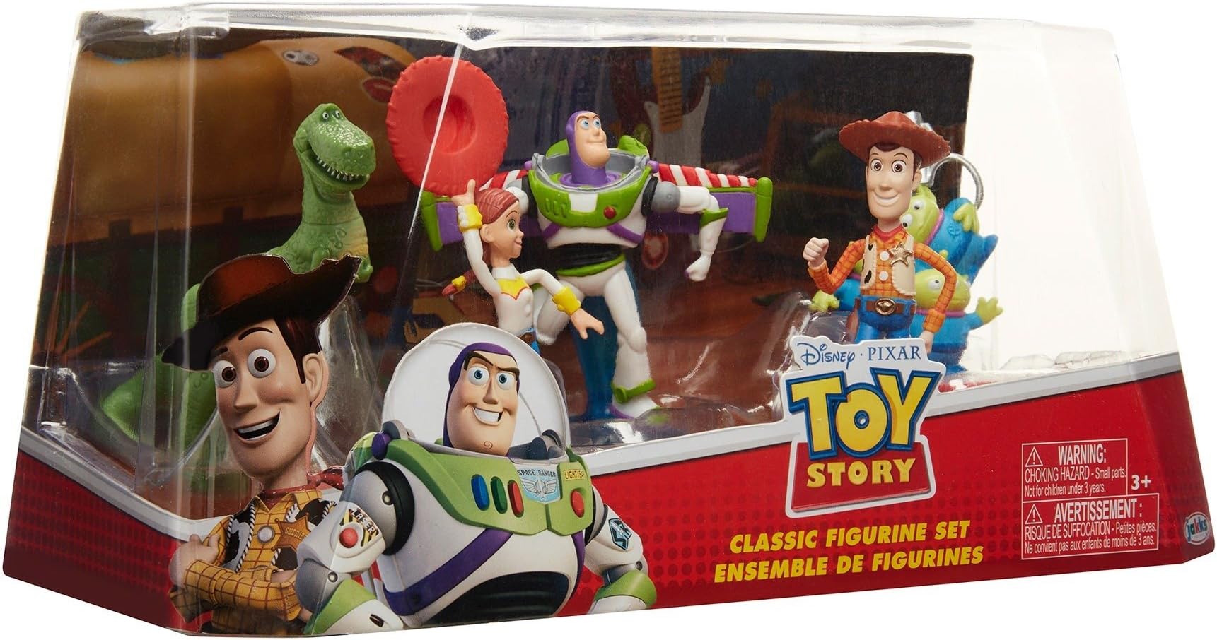 Toy Story 71579 Figure Set with Woody, Buzz Lightyear, Jessie, Rex, and Aliens, 5 Piece