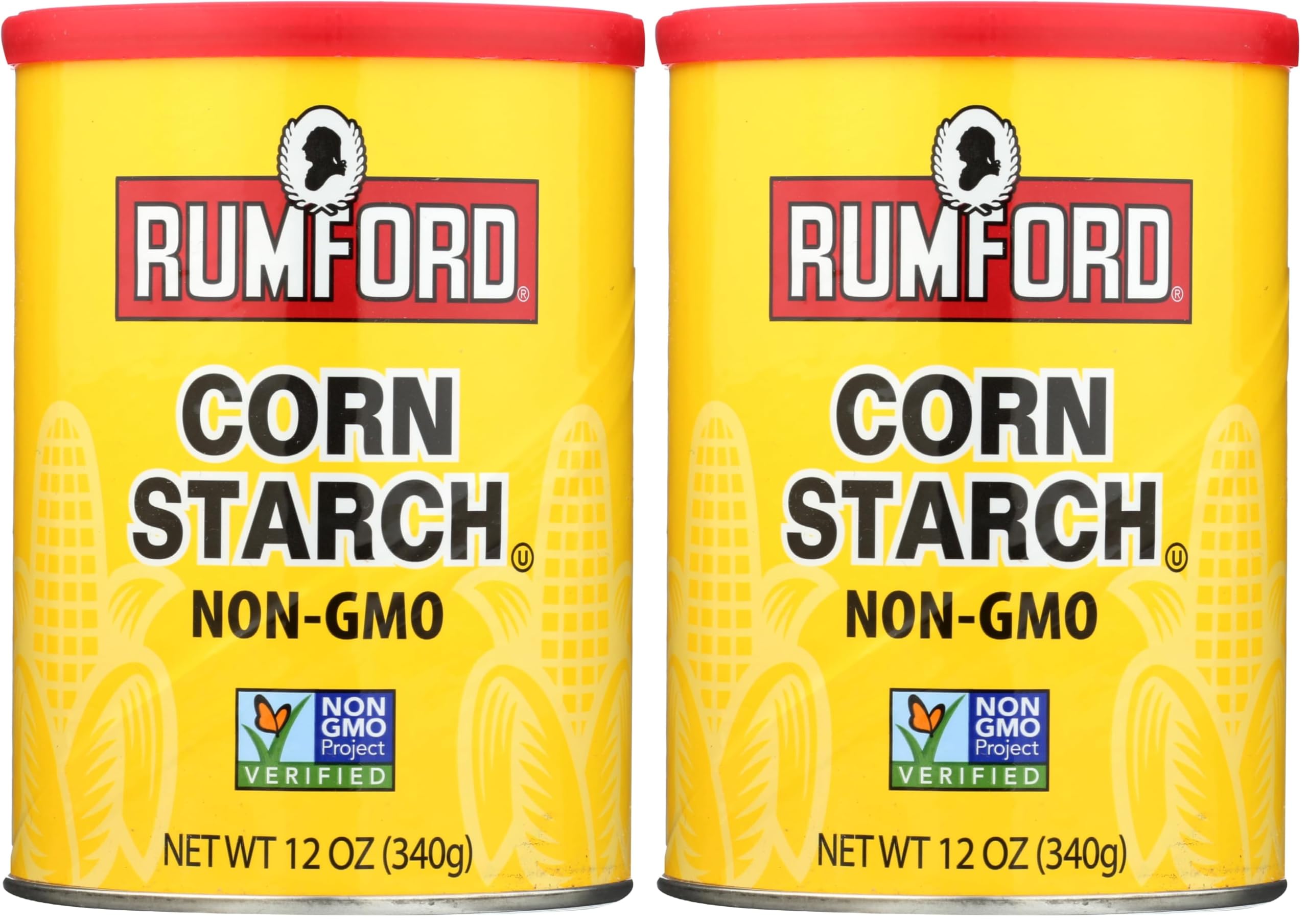Rumford Non-Gmo Corn Starch, 12 Ounce (Pack of 2)