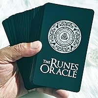 Vista 8 de Han Yu Bowen Oracle Cards - Baraja de tarot de runas de doble color para principiantes con significados