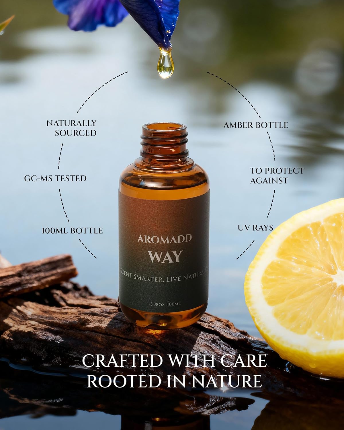 AROMADD Way Diffuser Oil Inspired by Luxury Hotel Scent 3.38 Fl Oz (100ml), Aroma Diffuser & Hotel Fragrance Diffuser Oil, Essential Oil Diffuser for Aromatherapy, Long-Lasting - Image 3