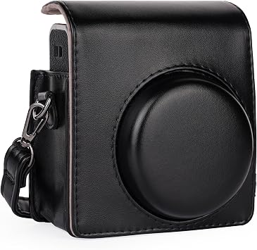 Protective Case Compatible with Fujifilm Instax Mini 40 Instant Film Camera with Accessory Pocket and Adjustable Strap