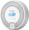 X-Sense Carbon Monoxide Alarm Detector 10-Year Life, Replaceable Battery Operated CO Alarm Detector with Digital Display, Conforms to EN 50291 Standard, CO03D