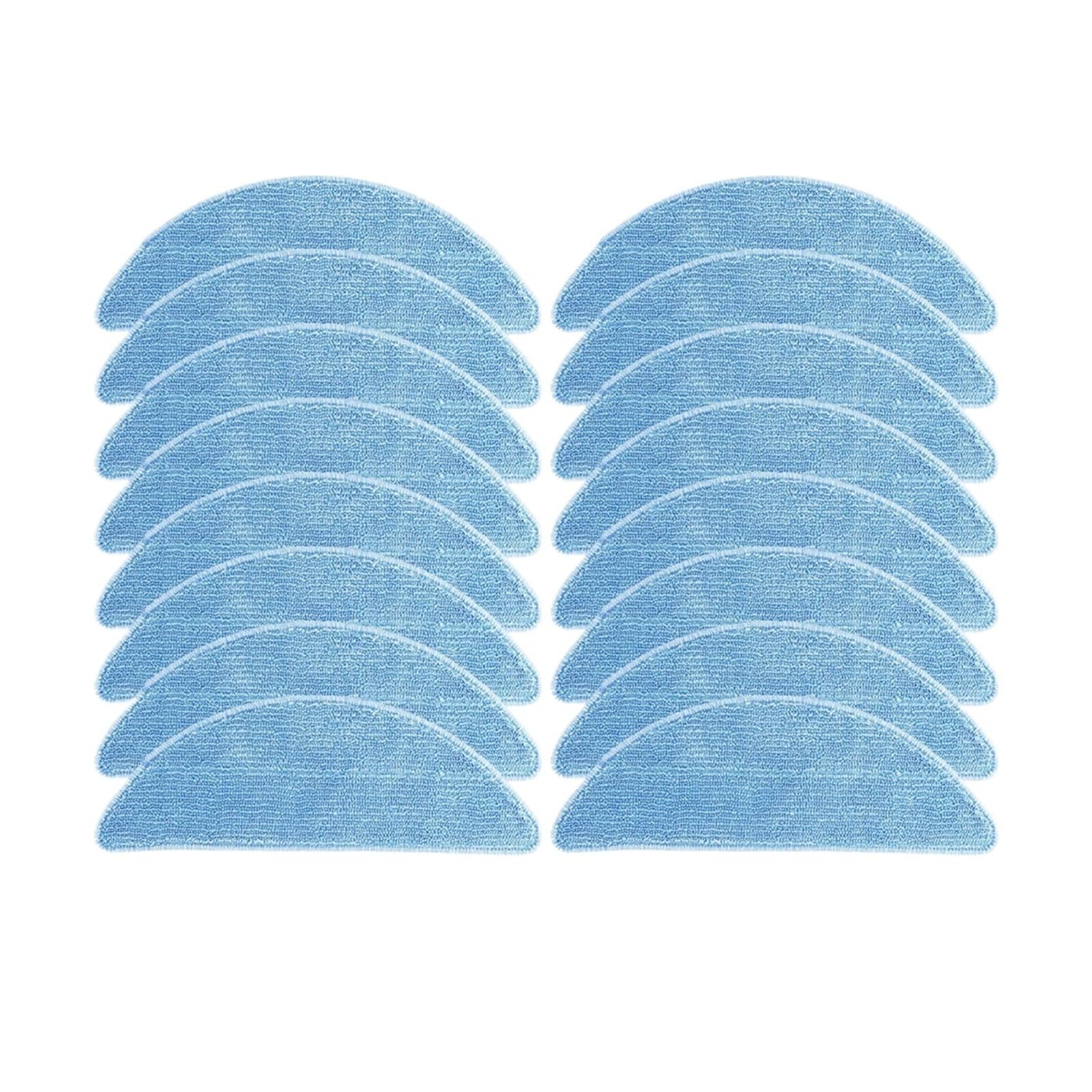 VIXWDRUTY Compatible For Neatsvor，M50 Mop Cloths Rag Robot Vacuum Cleaner Parts Accessories(16pcs)