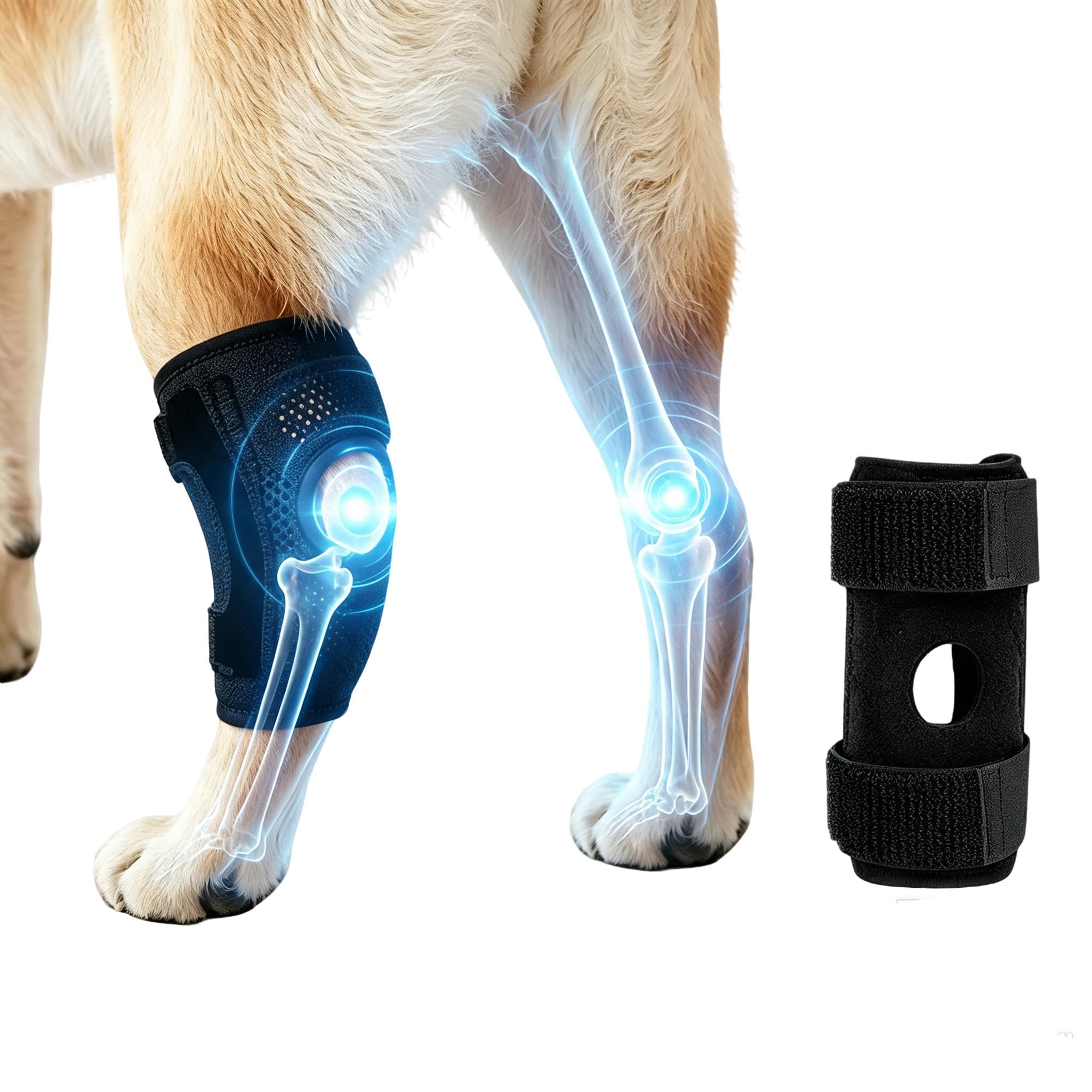 Dog Elbow Protector,Elbow Pads for Dogs for Joint Support&Wound Protection