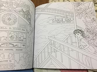 The Time Garden: A Magical Journey and Coloring Book: 1 | Amazon.com.br