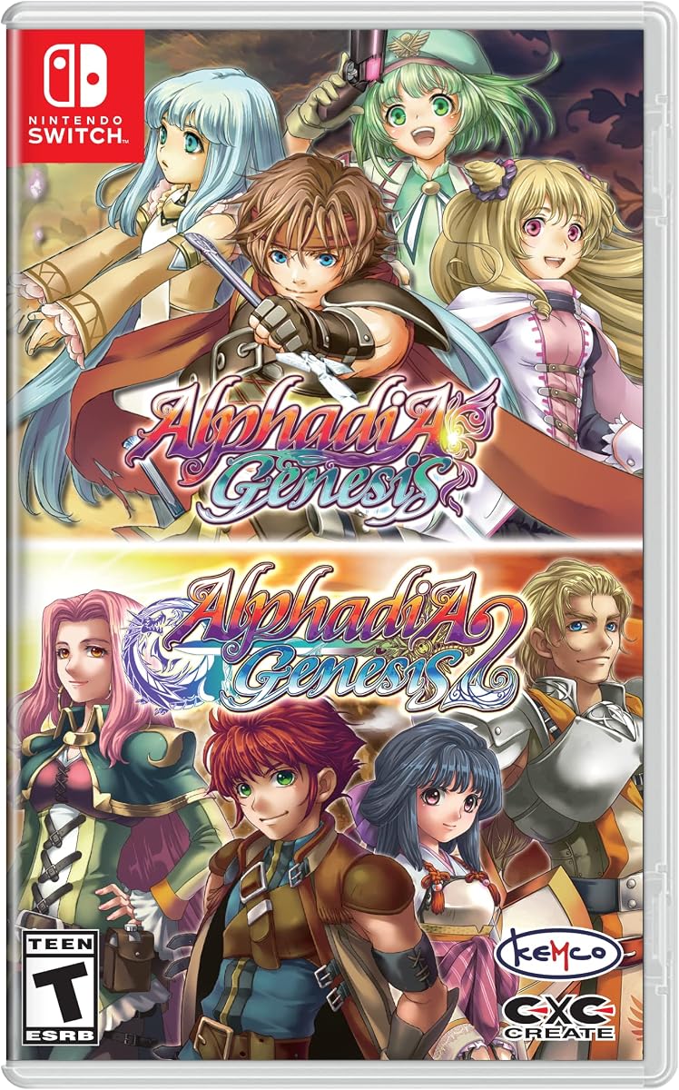 Alphadia Génesis 1 y 2 - Nintendo Switch