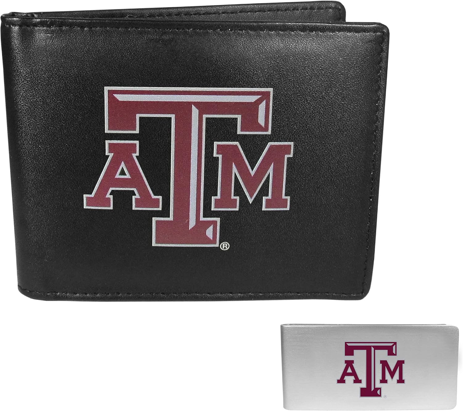 Siskiyou Sports NCAA mens Bi-fold Wallet With Id Window