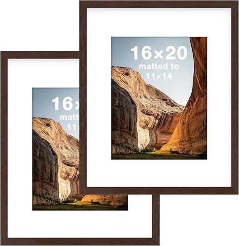 Vista 79 de FrameWorks Marcos de fotos clásicos de madera 4x6 con vidrio templado, color negro, paquete de 2