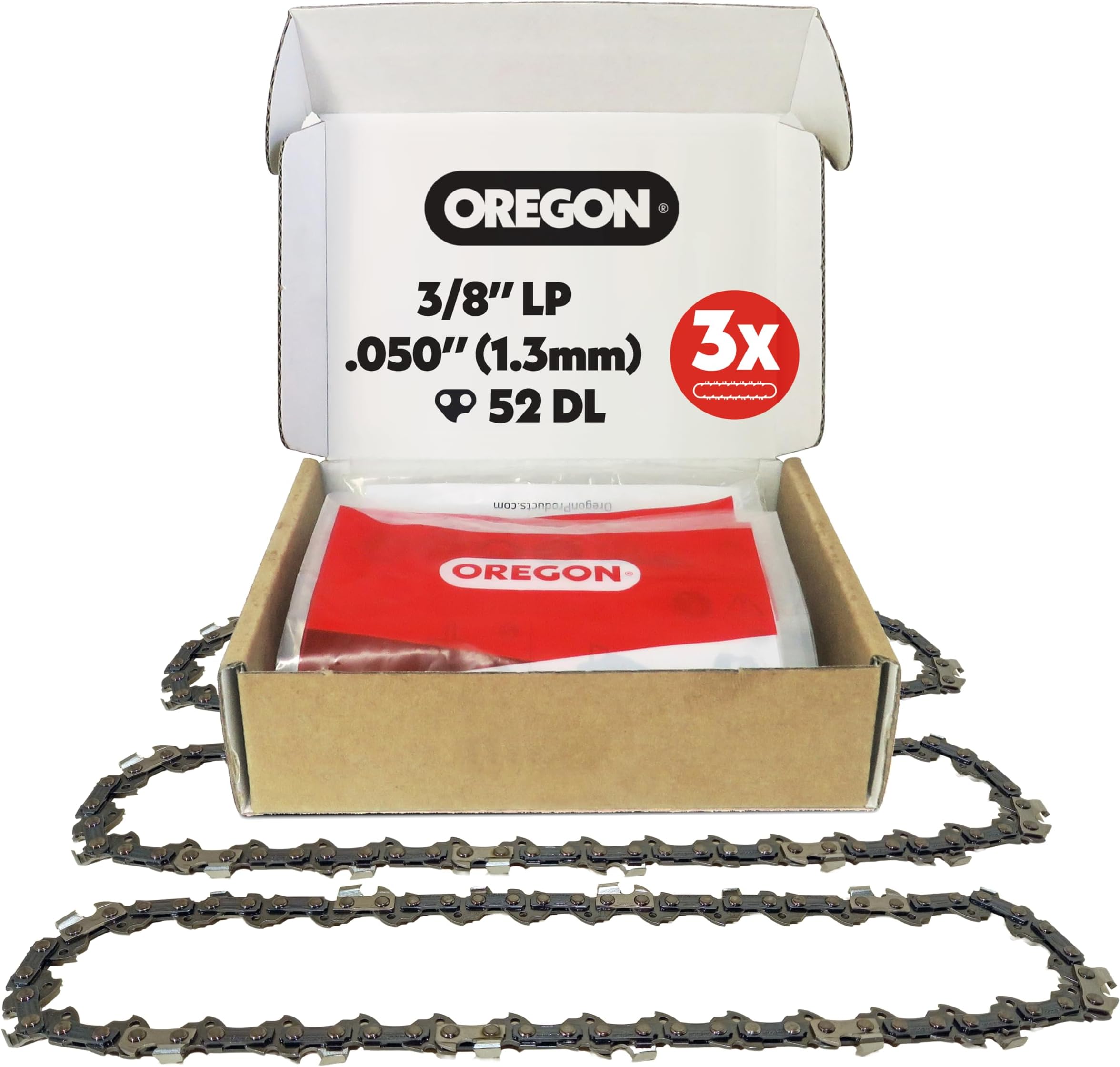 Oregon S52X3 3 Pack Saw Chains