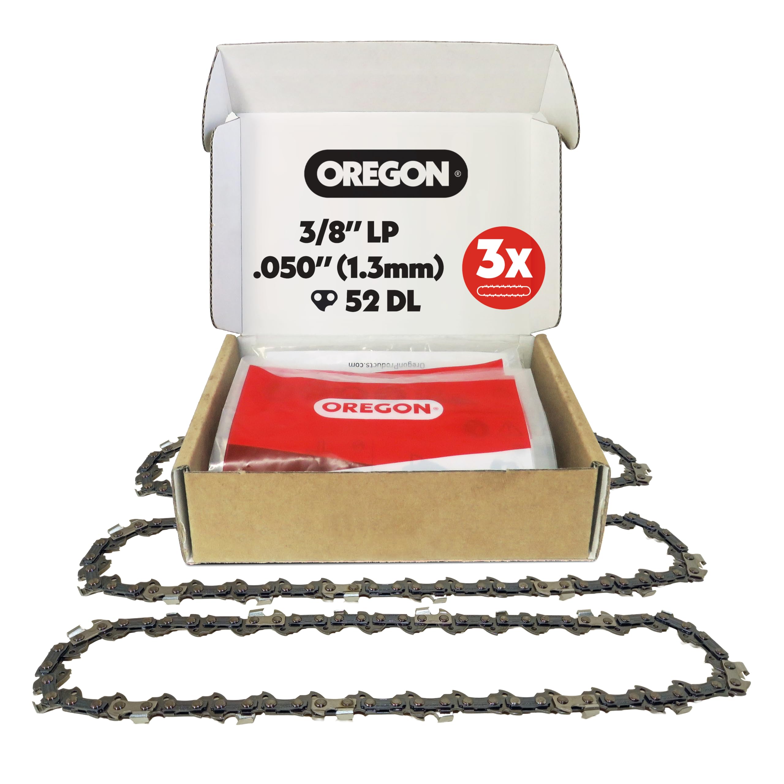 Oregon S52X3 3 Pack Saw Chains