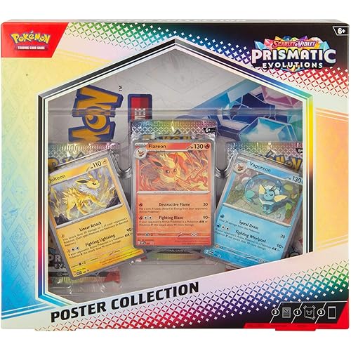 Pokemon TCG: Scarlet & Violet—Prismatic Evolutions Poster Collection