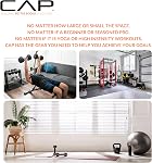 CAP Barbell 1/2-Inch High Density Exercise Yoga Mat with Strap | Multiple Options
