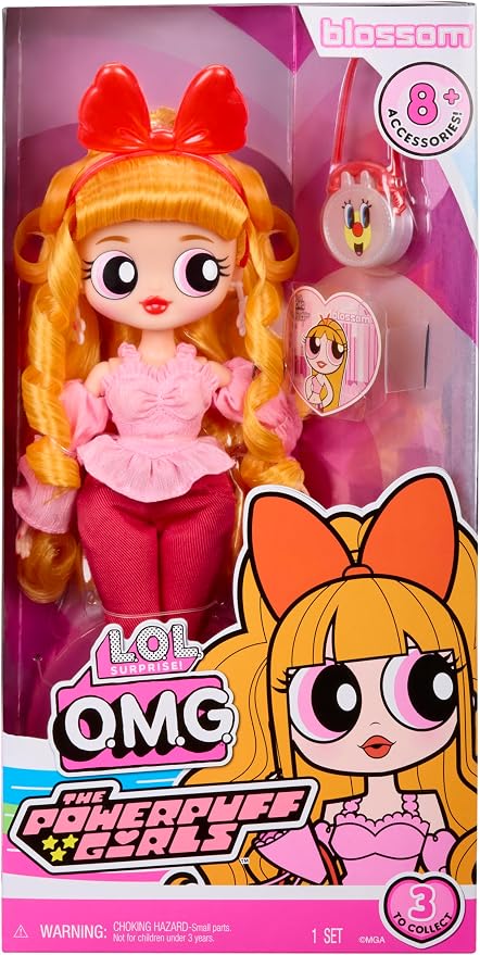 Muñeca LOL Surprise OMG The Powerpuff Girls Blossom miniatura 9