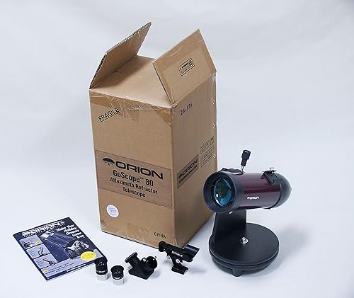 Miniatura 4 de Orion 10013 GoScope 3.150 in TableTop Telescopio refractor (borgoña)