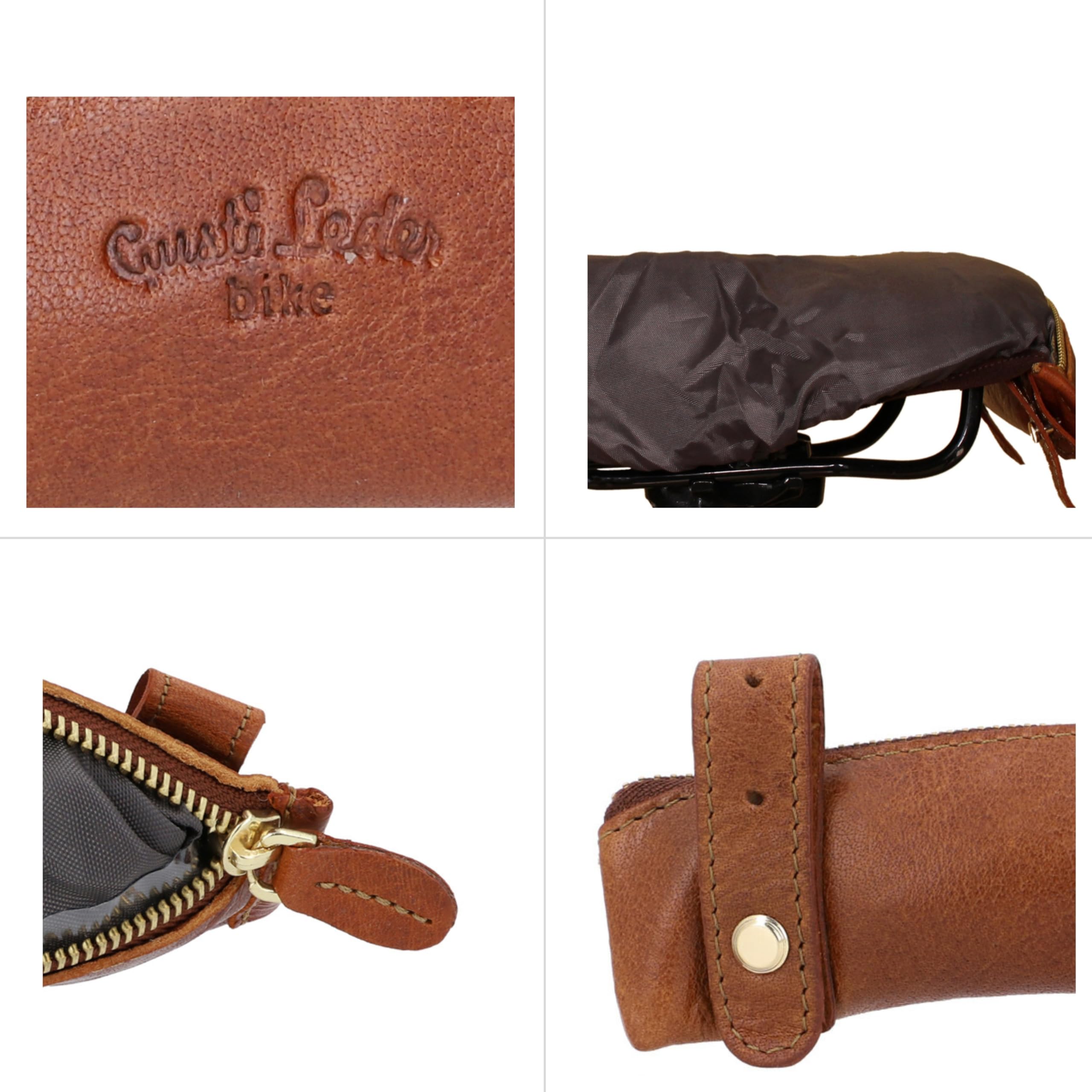 Gusti Brooks - Copertura per Sella in Pelle per Sella di Regan, Accessorio di Protezione per Sella da Bicicletta, Compatibile con Brooks