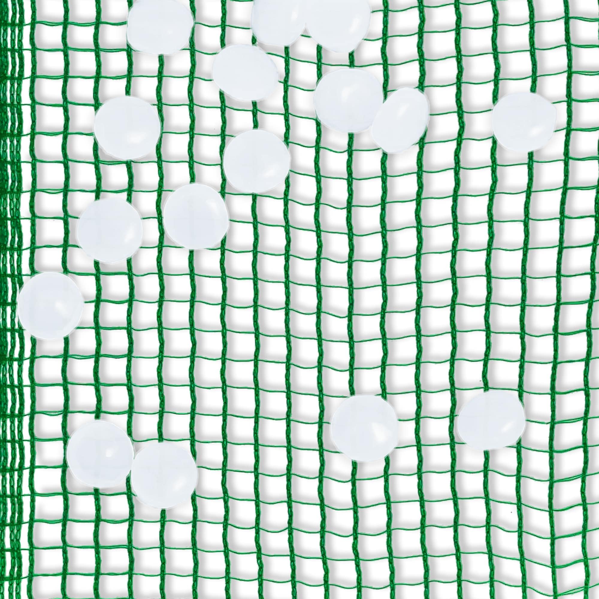 ESTO Filet en tissu anti-grêle, adapté pour fruits et légumes, jardins, plantes, anti‑oiseaux, en PE stabilisé aux rayons UV, bâche en toile, 5 m / 3 m, sans clips