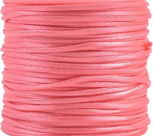 Vista 158 de KONMAY - Cuerda de nailon para hacer manualidades tipo bisutería, macramé o crochet, joyería, nudos chinos, Kumihimo, disponible en varios tamaños