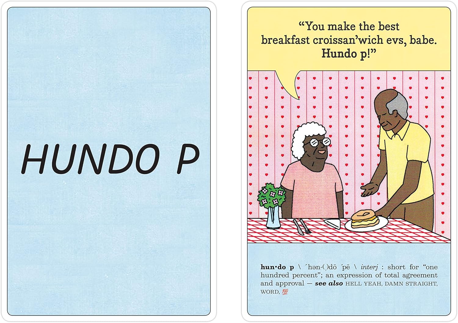 Knock Knock Slang Flashcards Deck, 40 Funny Flashcards to Give Your Vocab a Glowup (2021 Edition) - Image 3