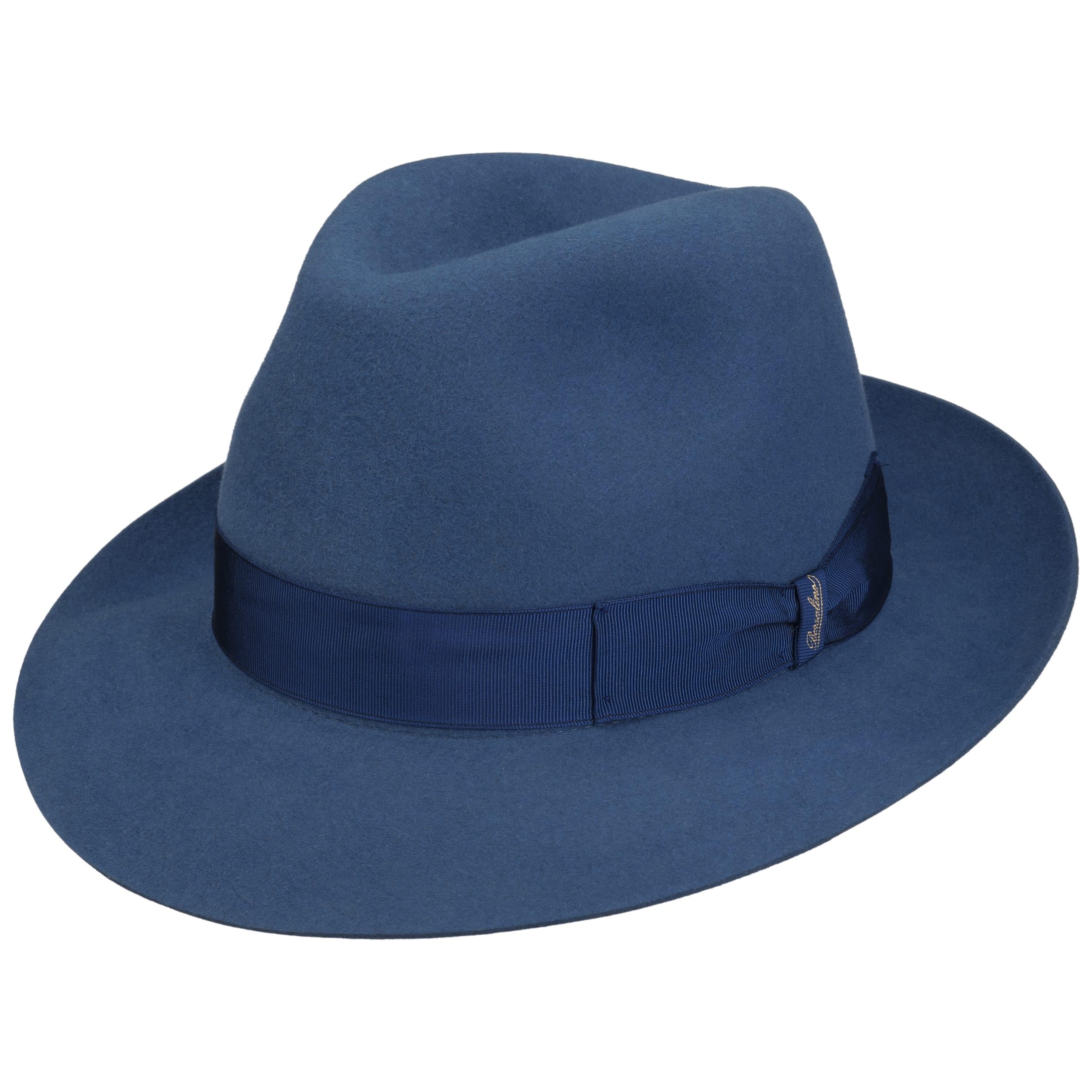 Borsalino alessandria 59㎝ Borsalino Cappello Alessandria Superior Uomo - Made in Italy