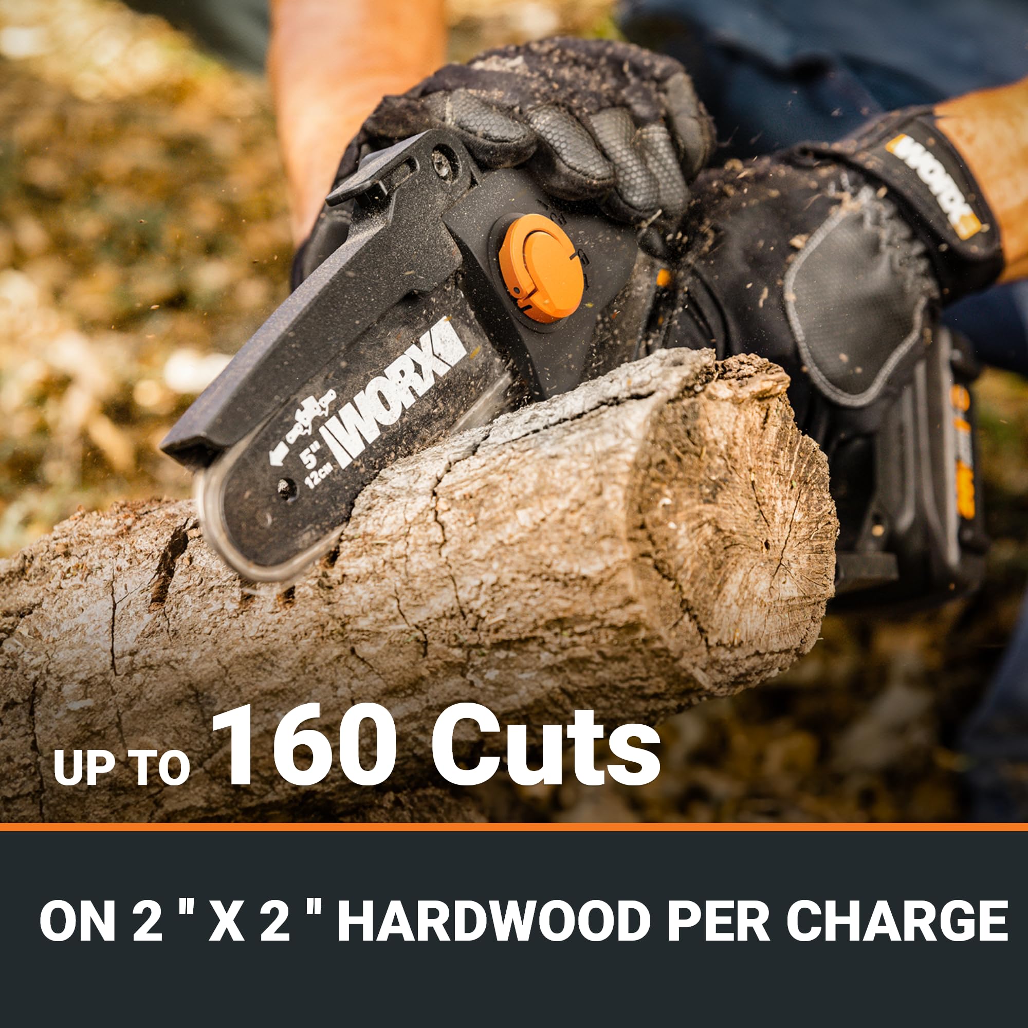 Chainsaw Worx Hand Held Saw Worx 20v Cordless Pruning Saw