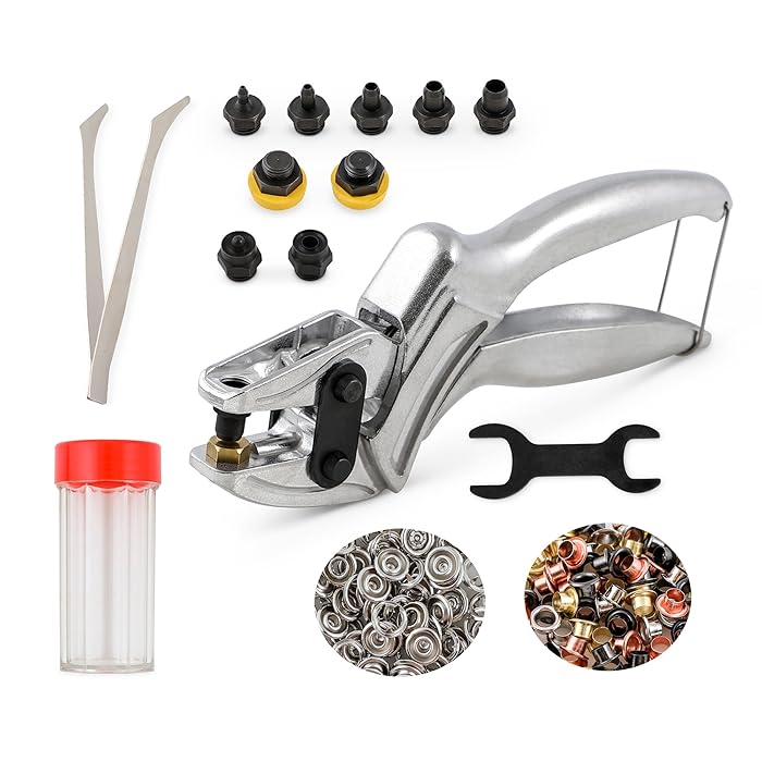 Buy 3in1 Heavy Duty Leather Hole Punch Set 1mm6mm Includes Eyelet