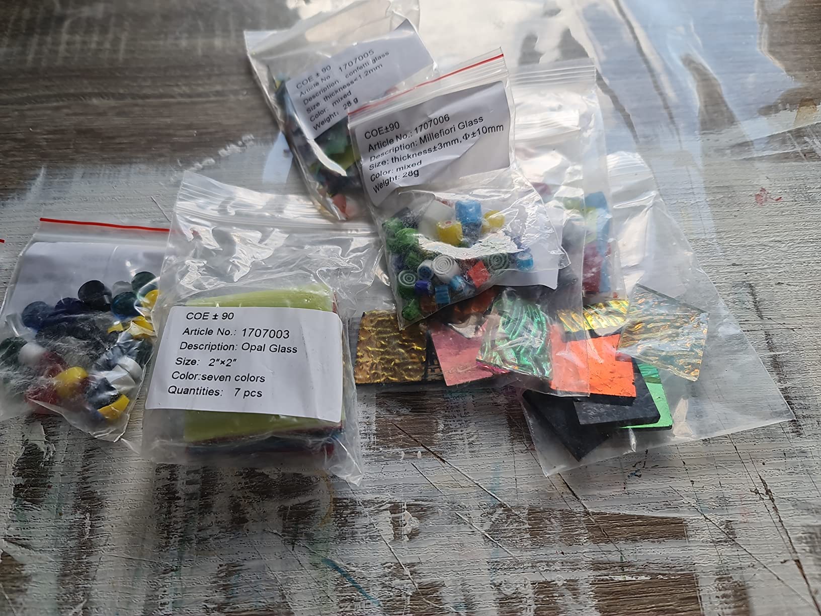 Vetro Per Fusione Microonde Coe90 - 476g (10 Sacchetti) Per Forni Microonde E Lavorazione Vetro - Foto 11