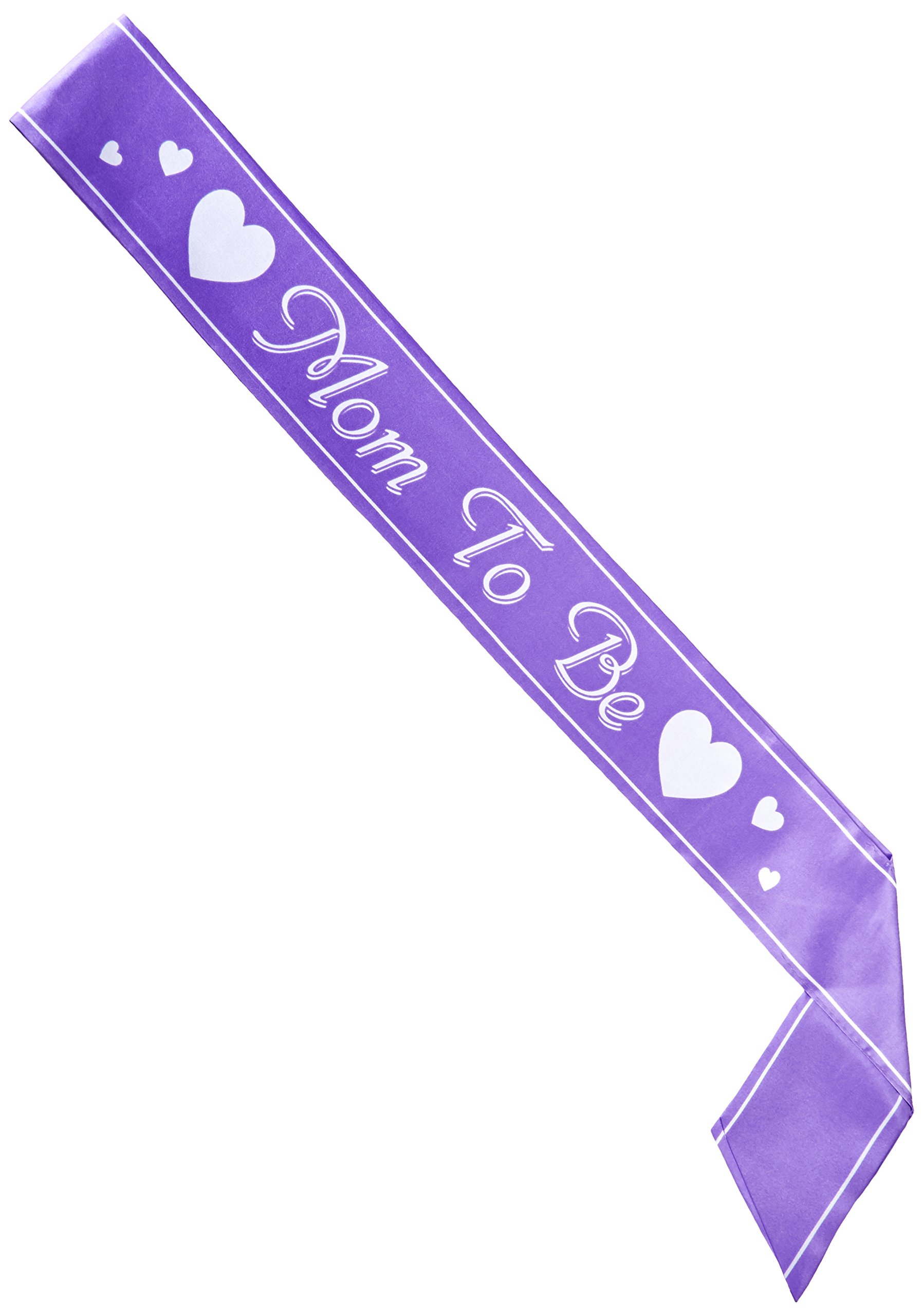 Mom To Be Satin Sash Party Accessory (1 count) (1/Pkg)