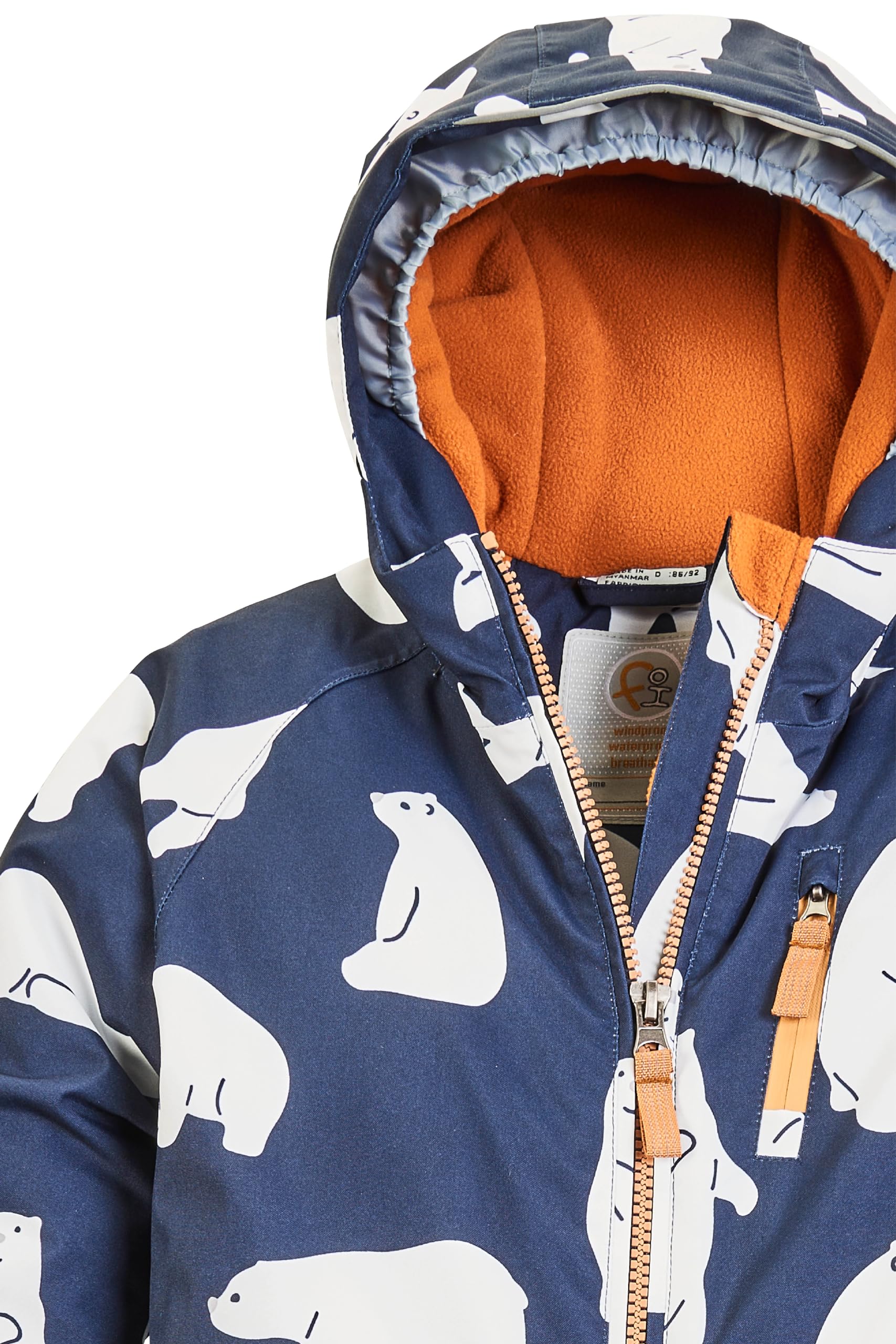 first instinct by killtec Fisw 33 Mns Onpc Mono de esquí/traje de nieve con capucha, impermeable Unisex niños (Pack de 1)