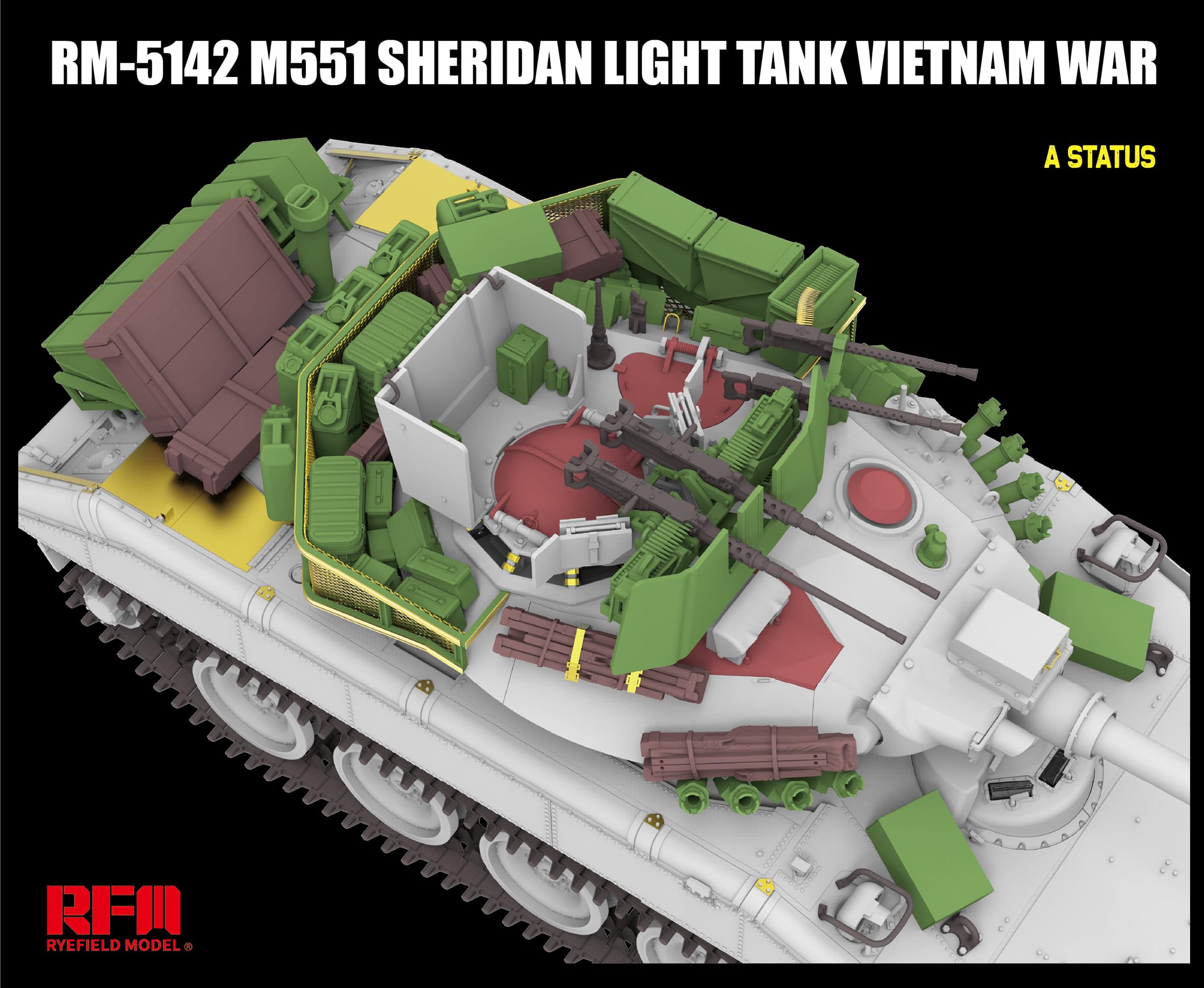 1⁄35 | ライフィールドモデル アメリカ陸軍 空挺戦車 M551 M1A2 SEP