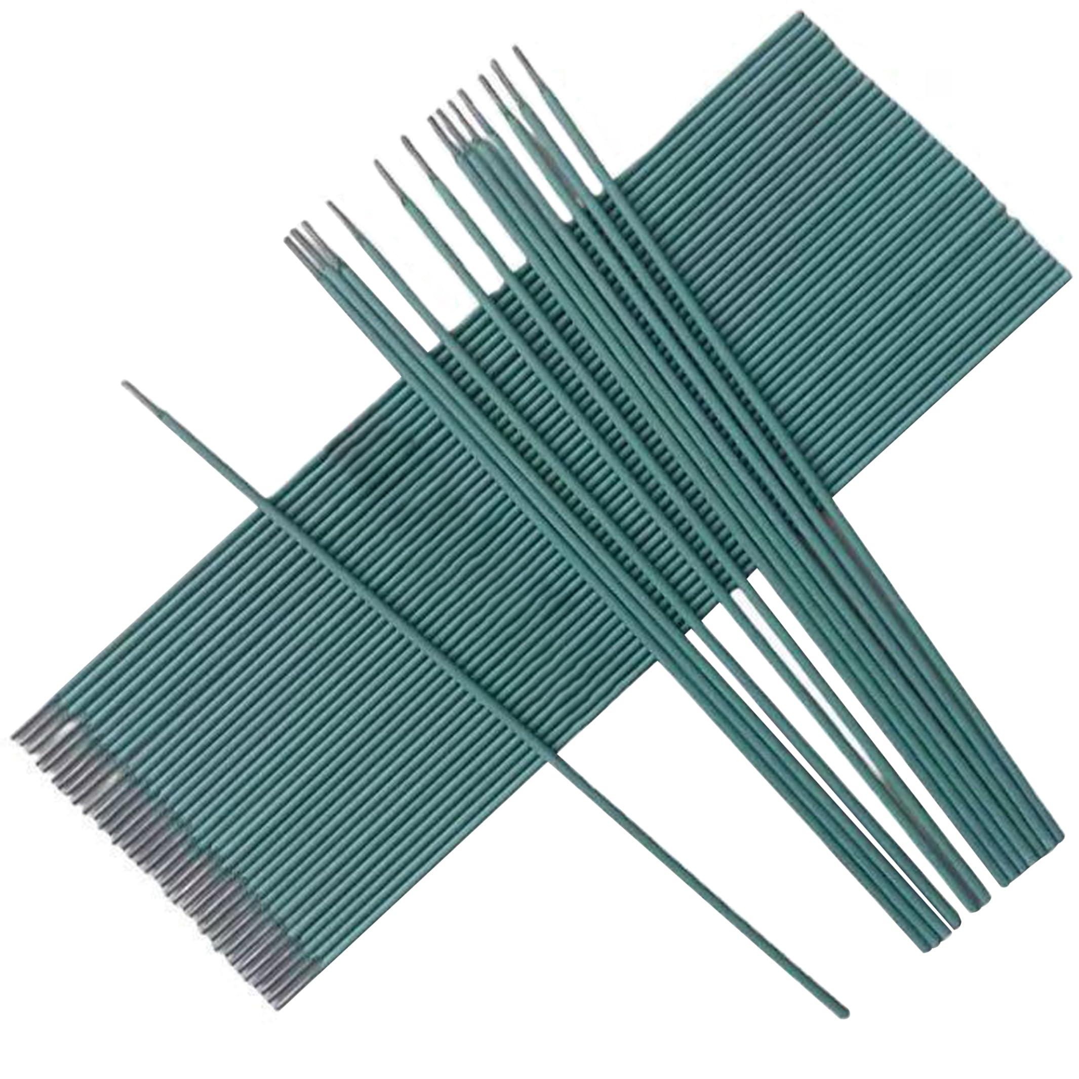 50PCS Welding Rods, Welding Sticks - 2.0mm Ultra-Thin Green Coated Carbon Steel Electrodes for Thin Metal rods Rod