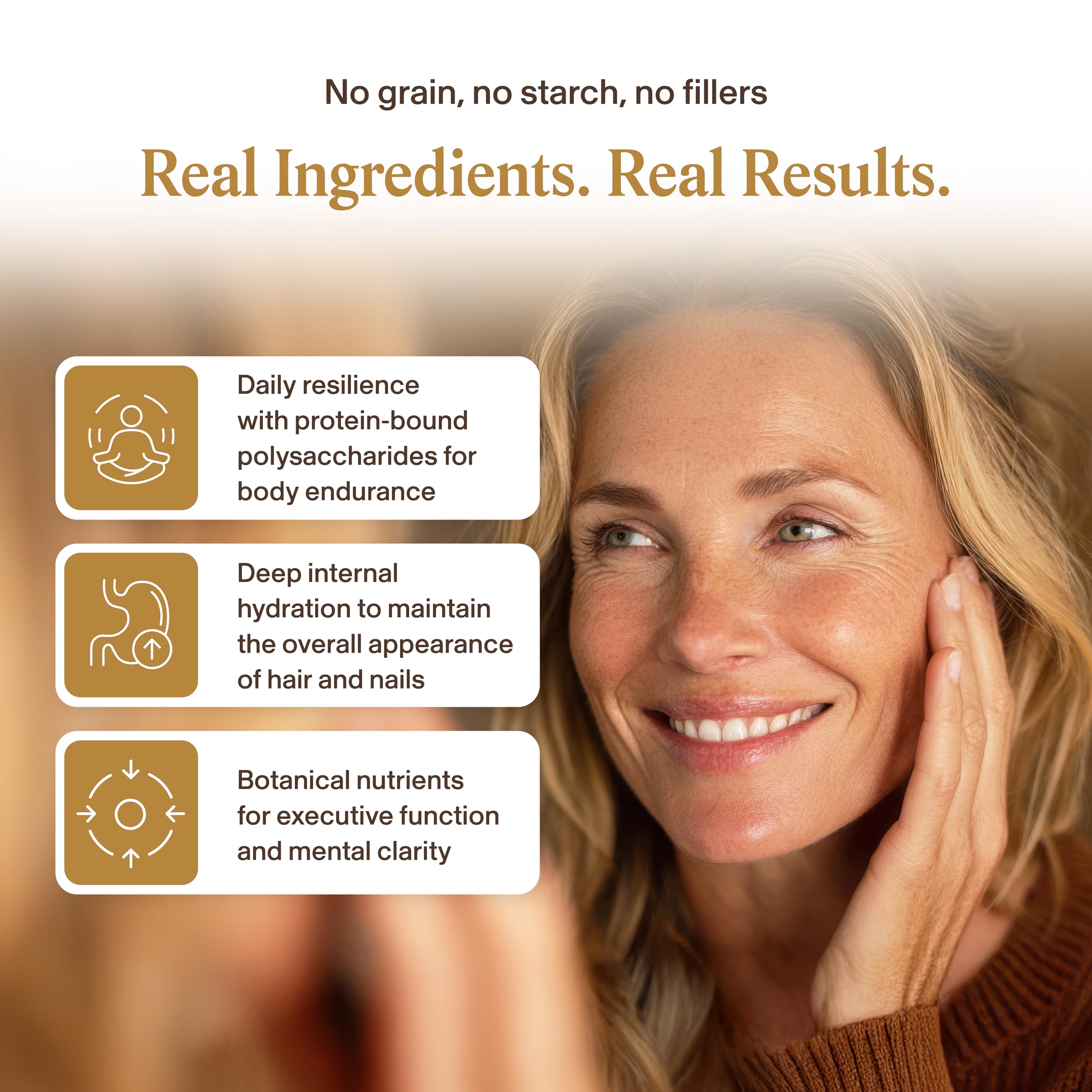 Real Mushrooms Organic Tremella Extract for Daily Wellness, 120ct — Amazon image 4