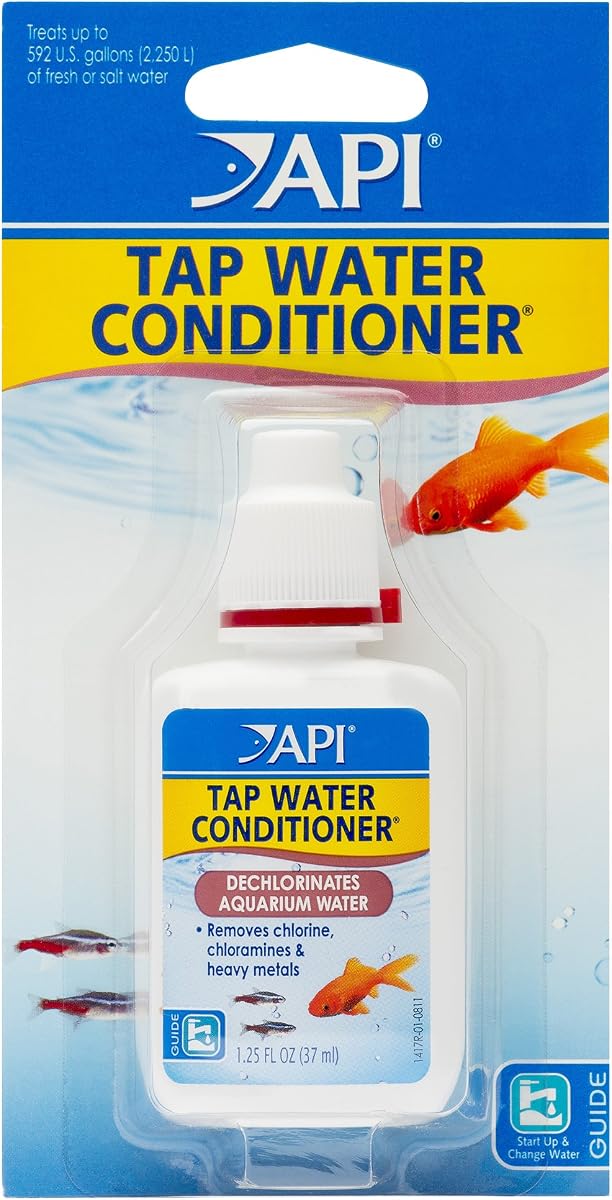 TAP WATER CONDITIONER Aquarium Water Conditioner 1.25-Ounce Bottle