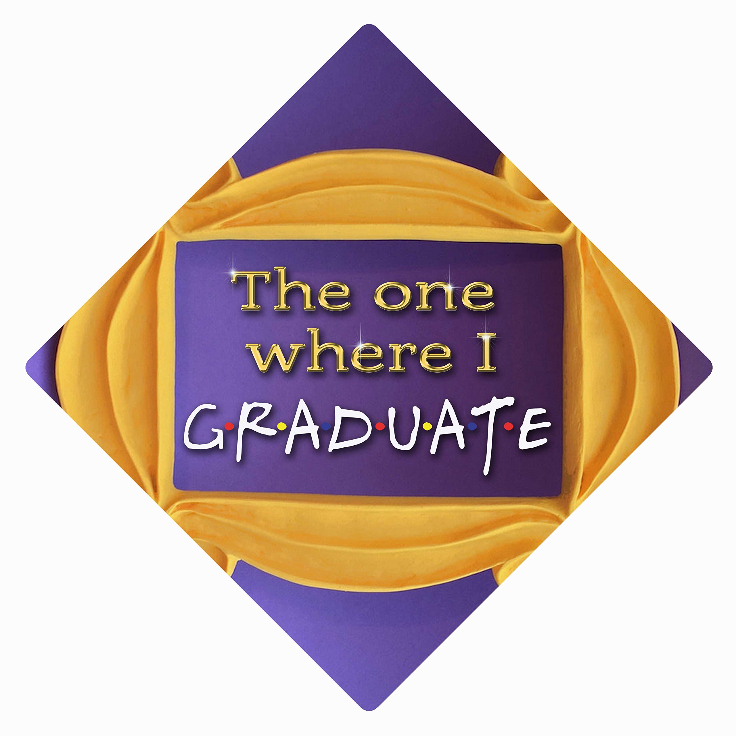 Tassel Toppersfriends Tv Show Grad Cap Topper Grad Cap Decorations