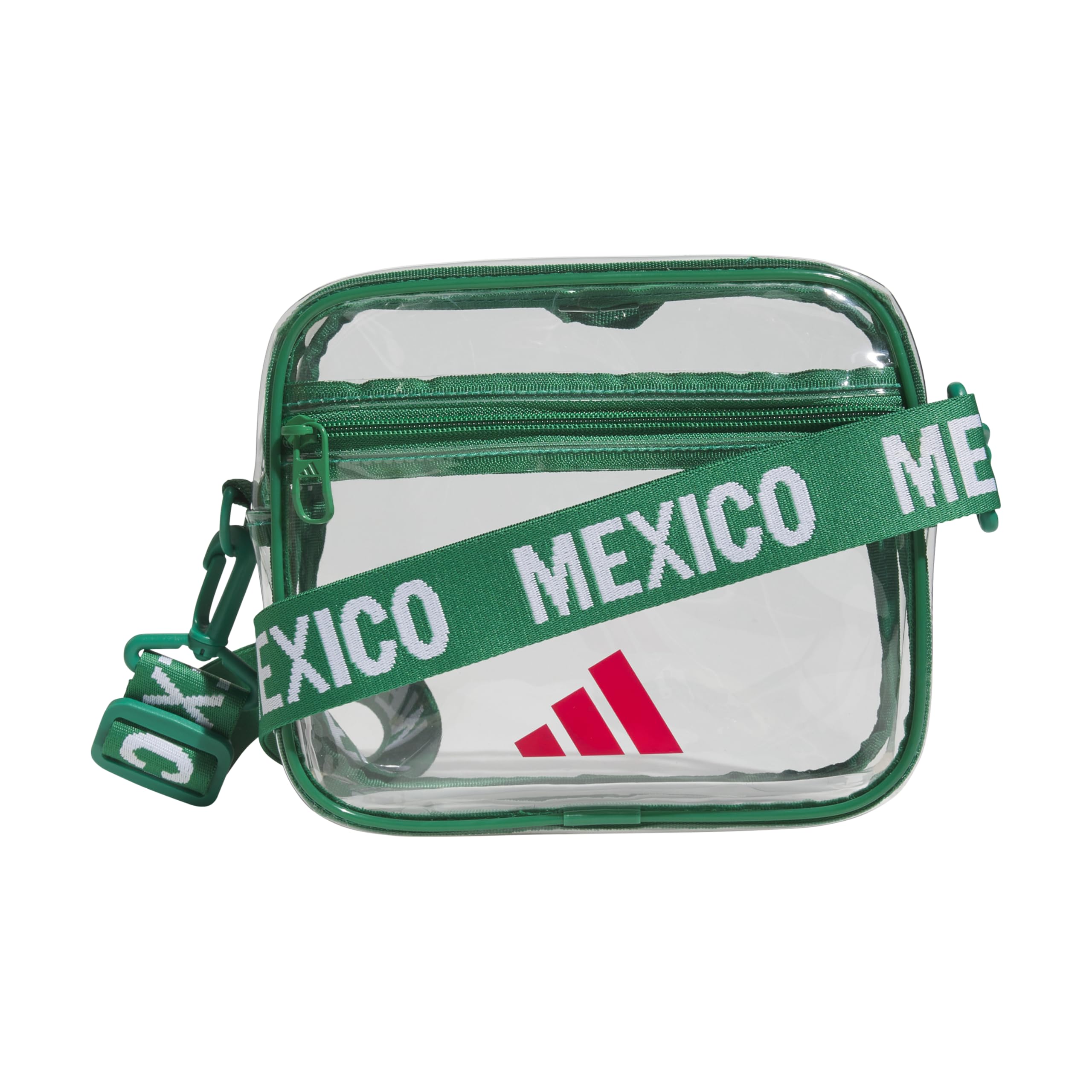 adidas Clear Stadium Bag - Small Transparent Crossbody, 4L