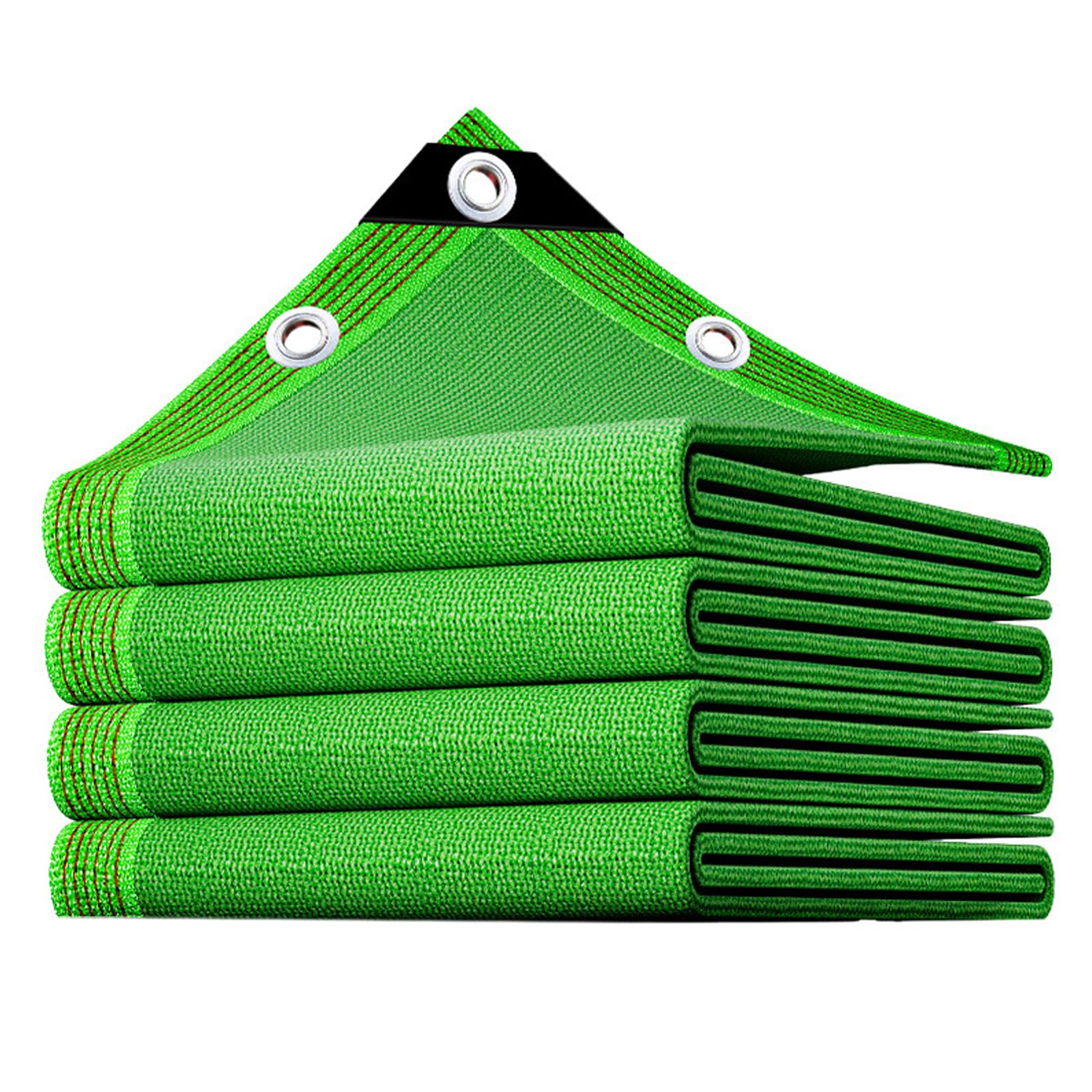 Tenda parasole a vela verde 2 x 50 m, blocco UV per esterni, patio, giardino e cortile, personalizzata per una maggiore protezione e stile