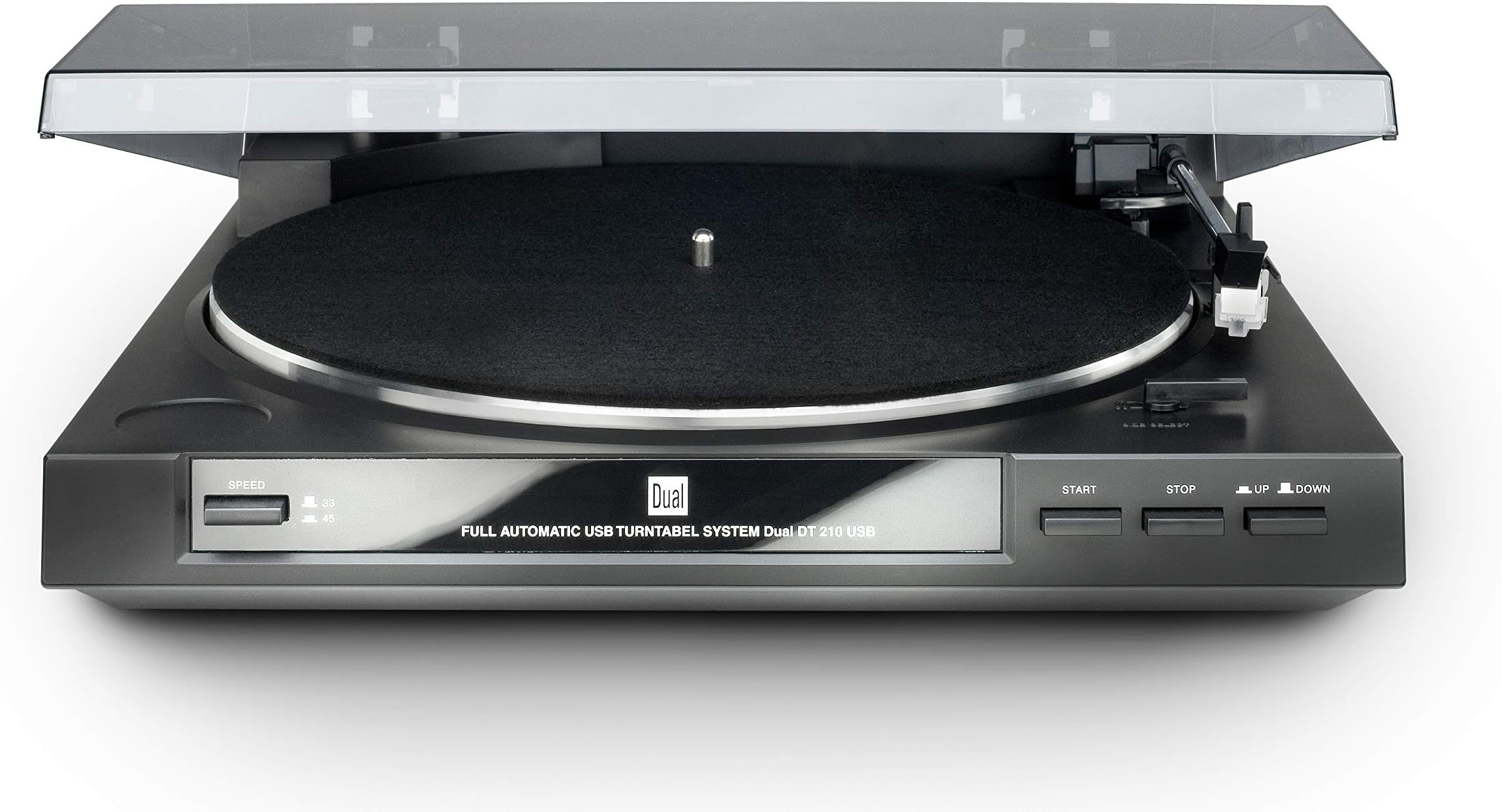Dual DT 210 USB G - Fully automatic turntable with USB output and digitization function