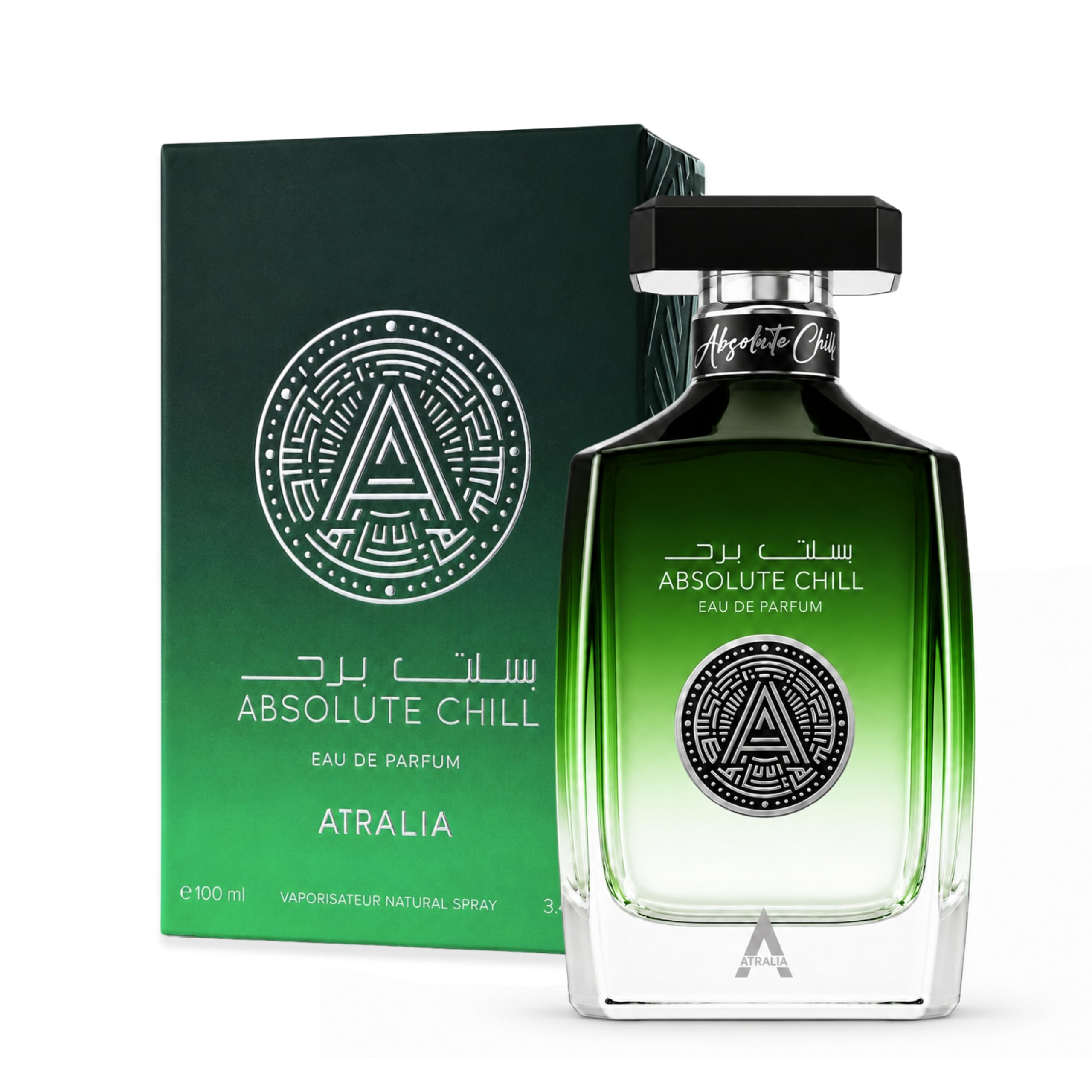 Atralia Absolute Chill EDP Perfumy z mięty cytrusowej dla mężczyzn i kobiet, inspirowane LV Pacific Chill, zielona cytryna, mięta, pomarańcza, czarna porzeczka, długotrwały zapach