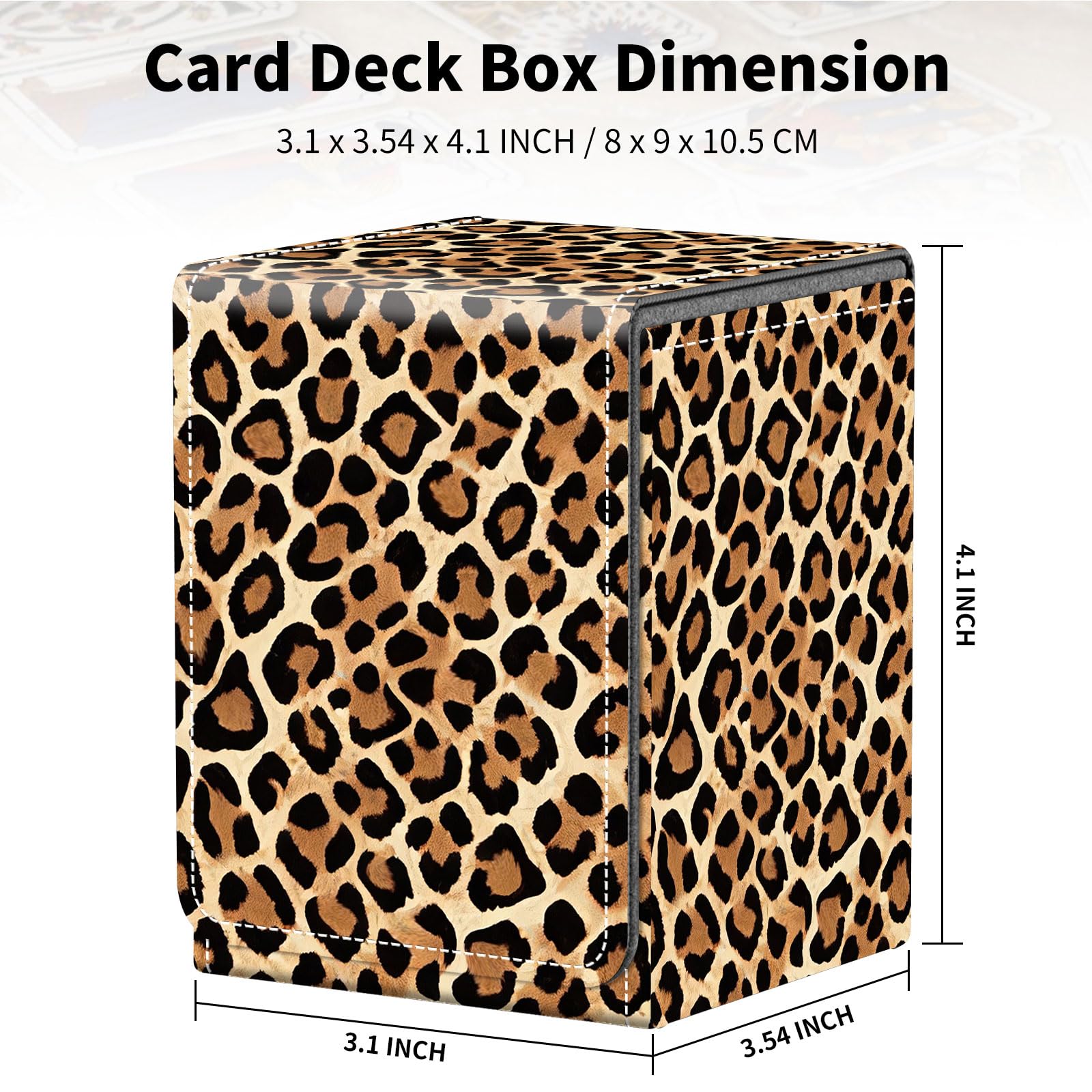 Amazon.com: Qindaiwen Card Deck Box for Trading Cards, MTG Deck