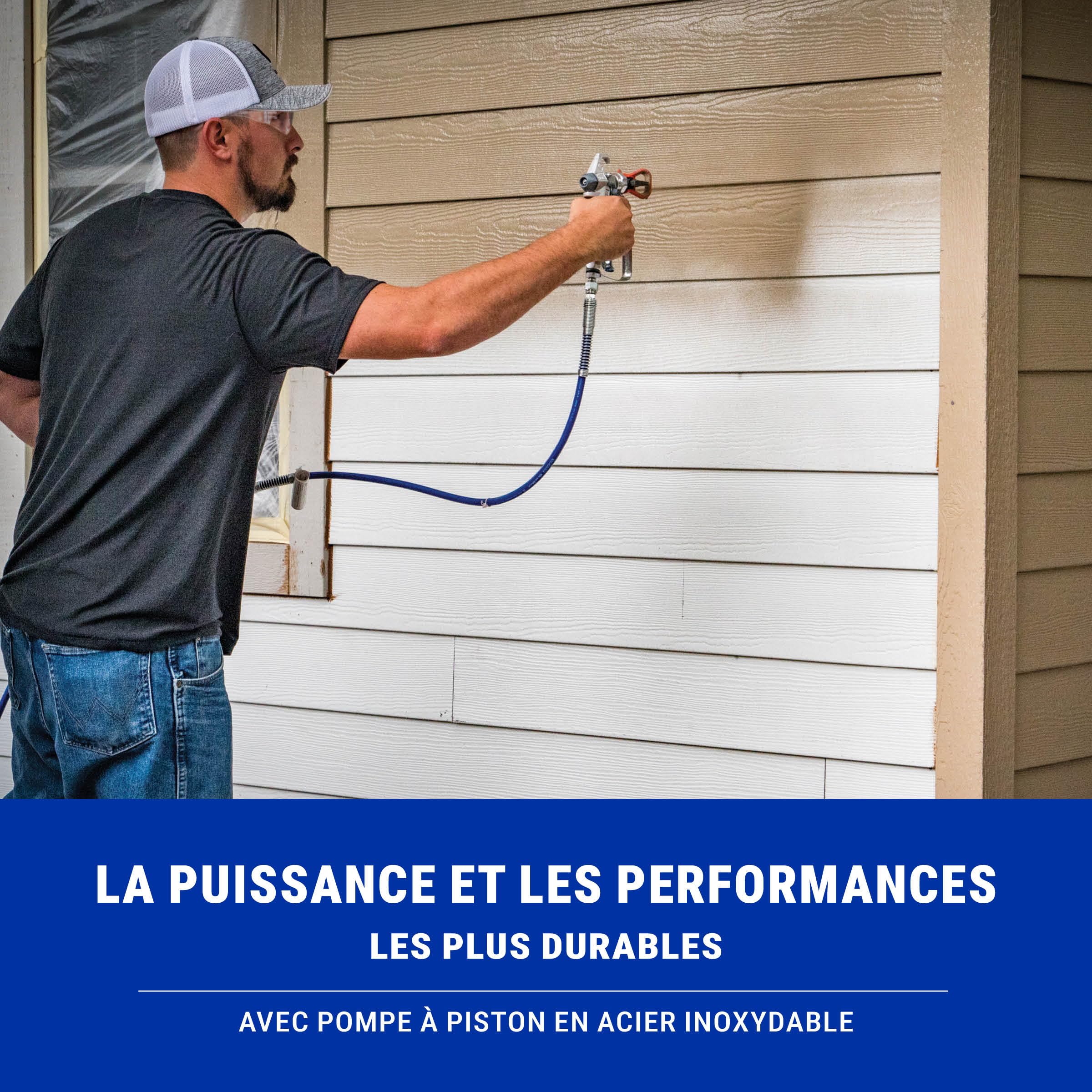 Magnum by Graco 17C245 Pistolet à Peinture airless A45 ProPLUS, unité puissante sur Roues, projets domestiques de Grande envergure (débit 1,17 l/Min, Pression Max. 207 Bars)
