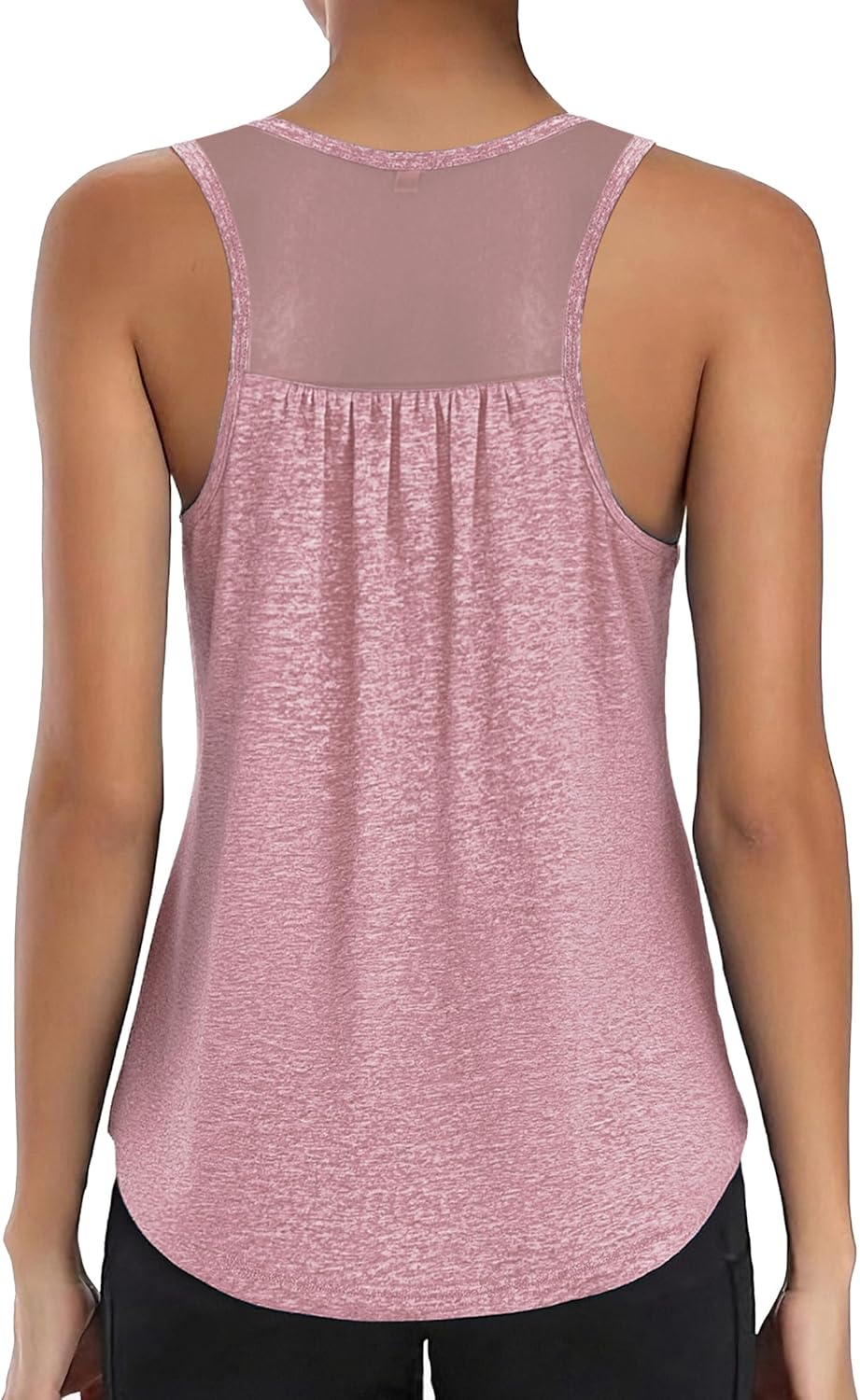 Gyabnw Gym Tank Tops voor Vrouwen UK Sport Vest Mouwloos Shirt Zomer Mesh Workout Yoga Hardlopen Rug Split XS-3XL, Groen, L Gyabnw Gym Tank Tops voor Vrouwen UK Sport Vest Mouwloos Shirt Zomer Mesh Workout Yoga Hardlopen Rug Split XS-3XL, Groen, L