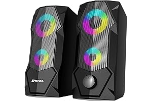 SPKPAL RGB Gaming Speakers: Empower Your Audio Experience